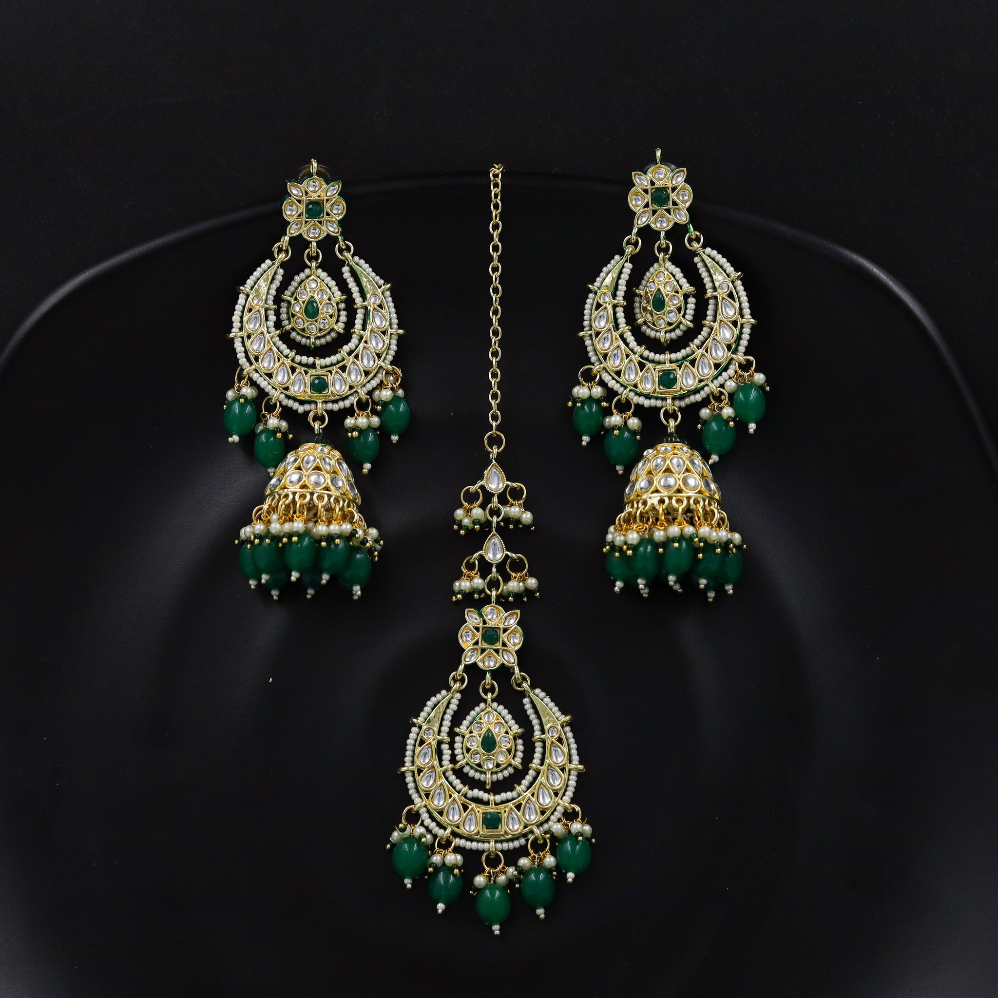 Jhumki Kundan Earring 6878-28