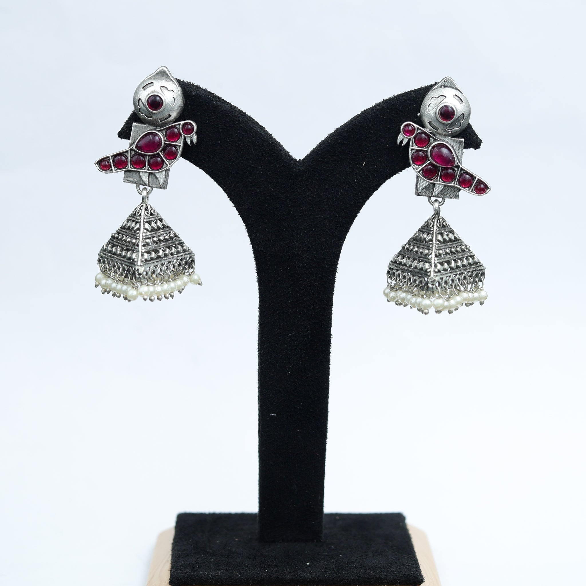 Jhumki Oxidized Earring 6959-28