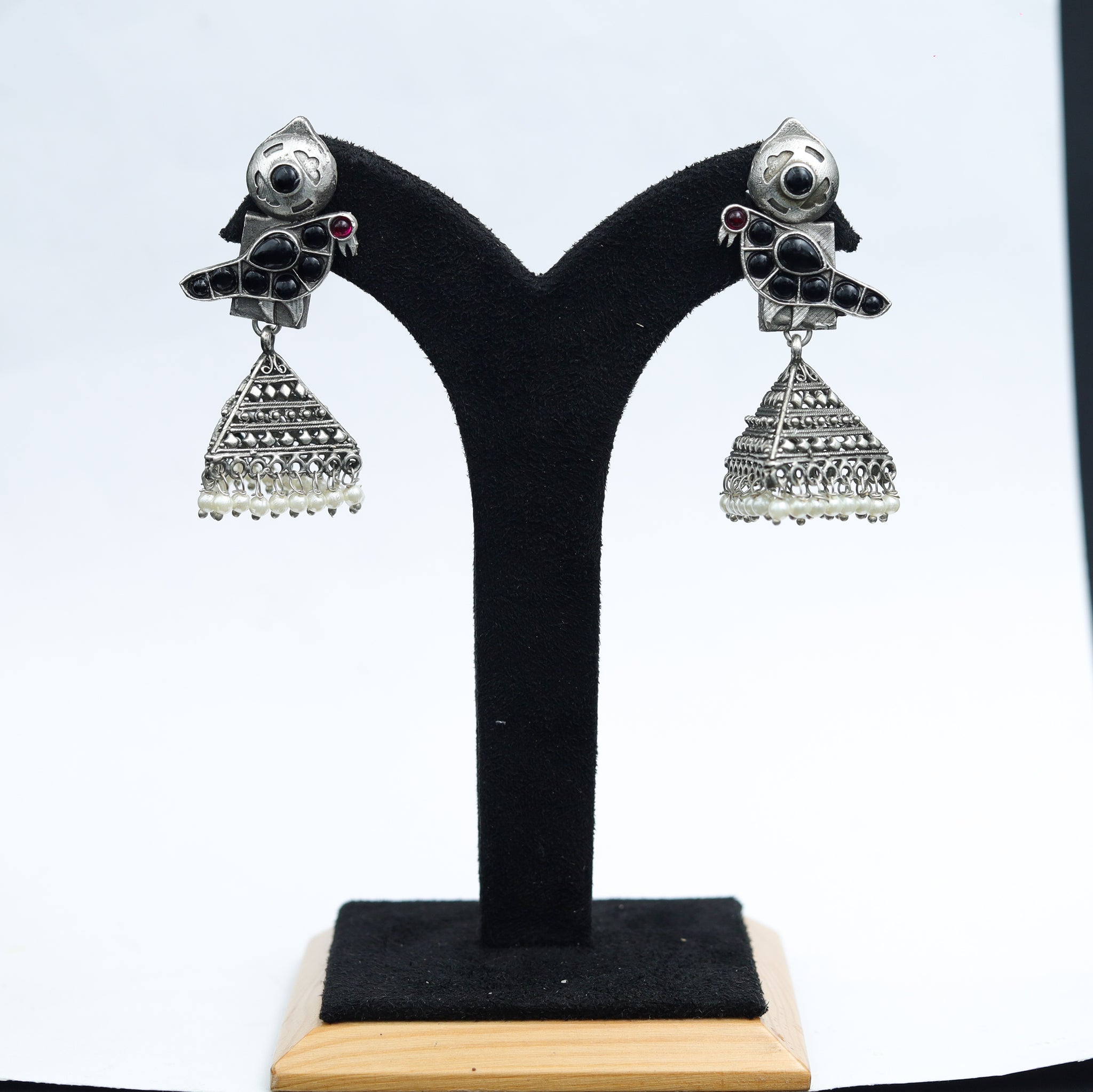 Jhumki Oxidized Earring 6959-28