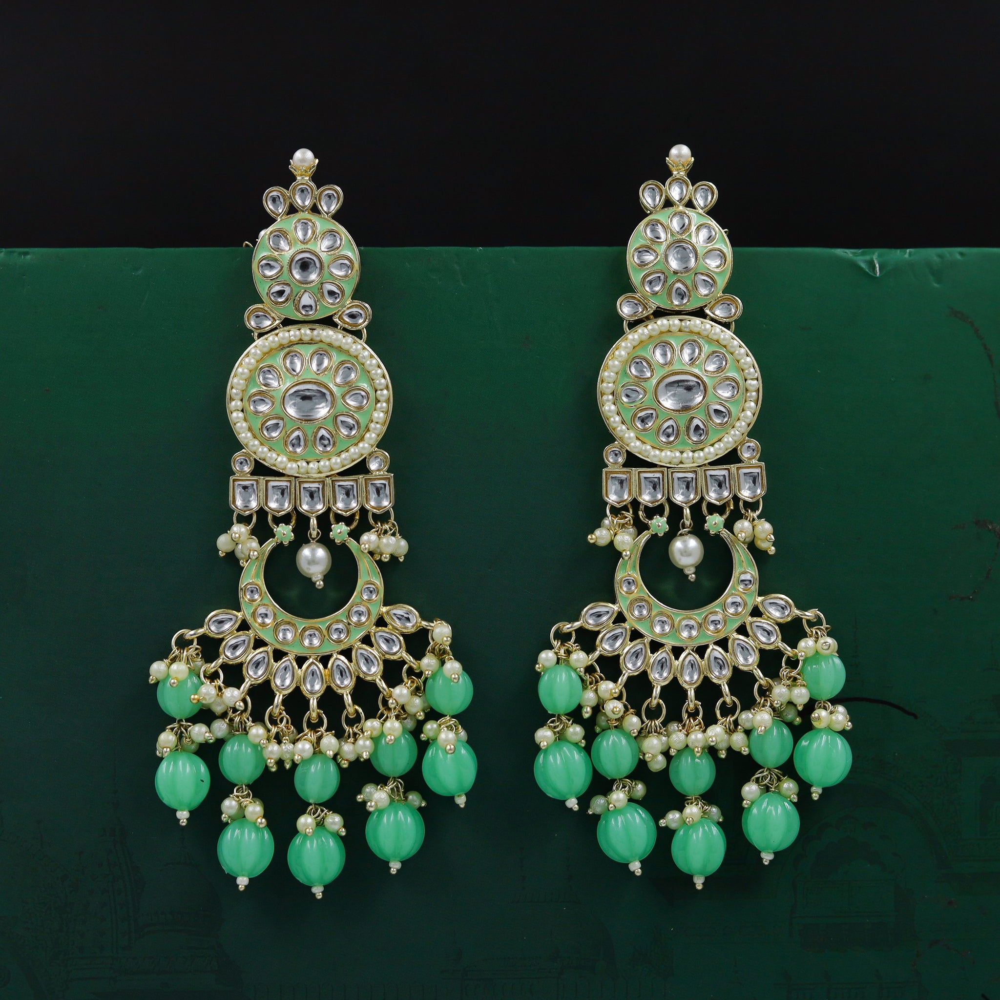 Danglers Kundan Earring 6895-28