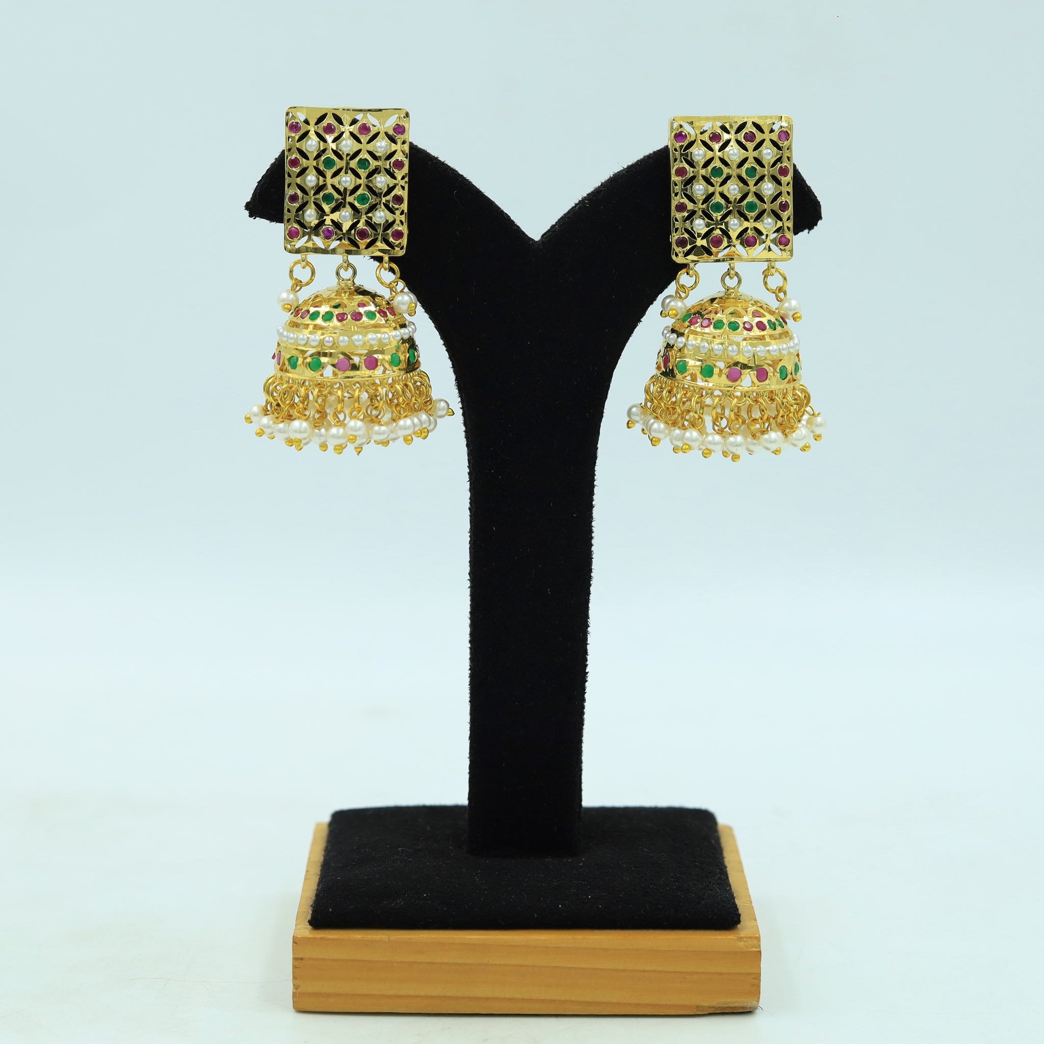 Choker Jadau Necklace Set 15976-65