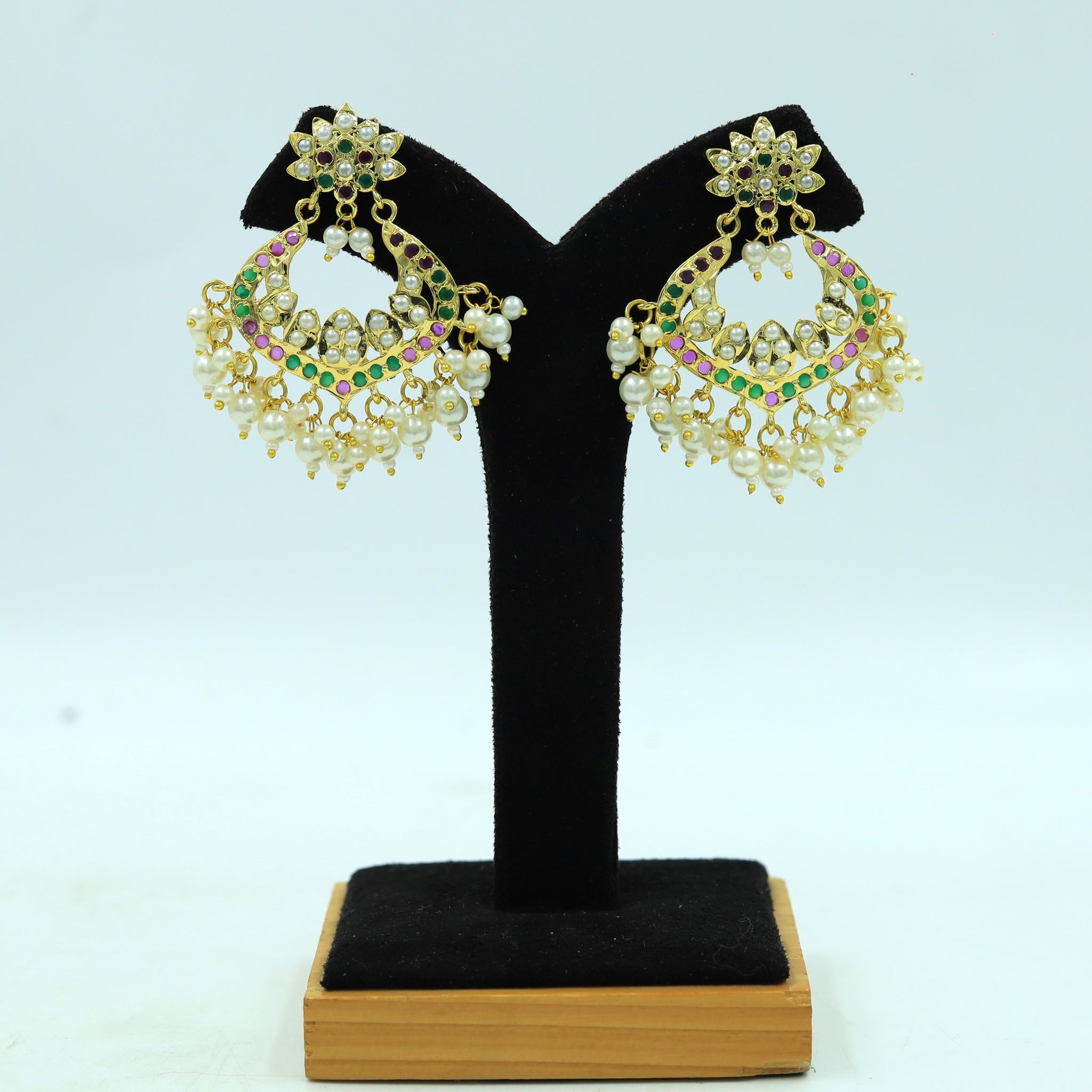 Chandbali Jadau Earring 15993-65