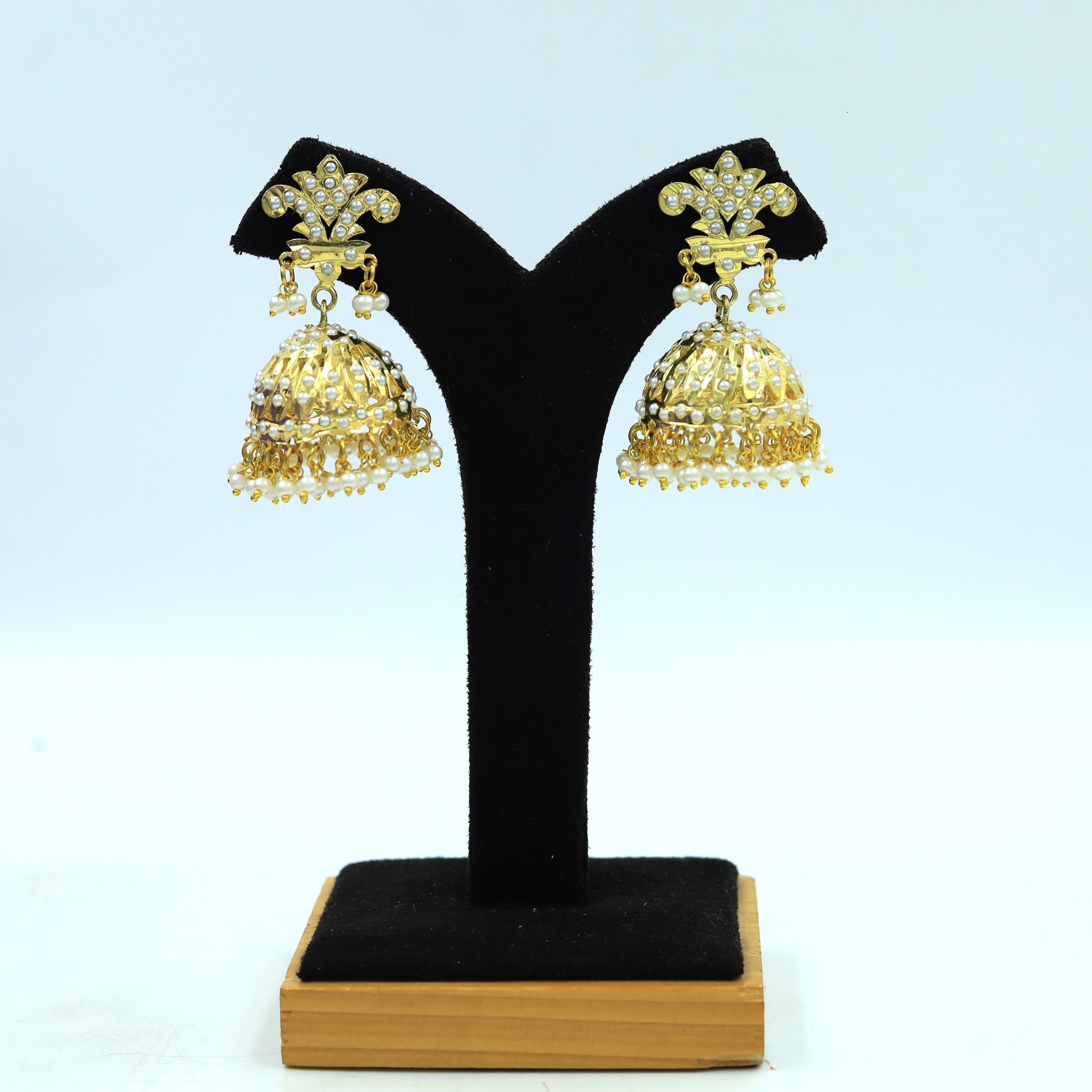 Jhumki Jadau Earring 16001-65