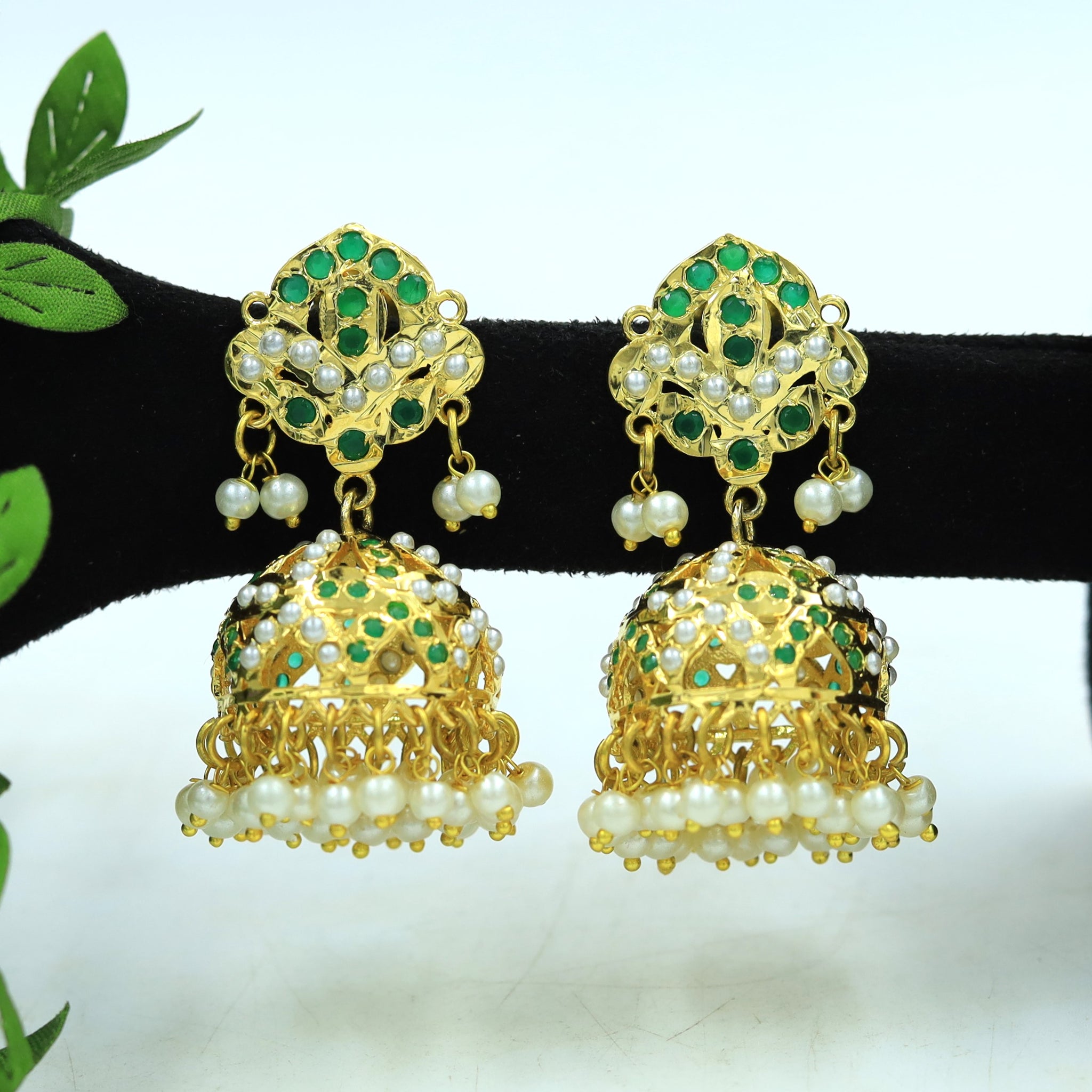 Jhumki Jadau Earring 15995-65