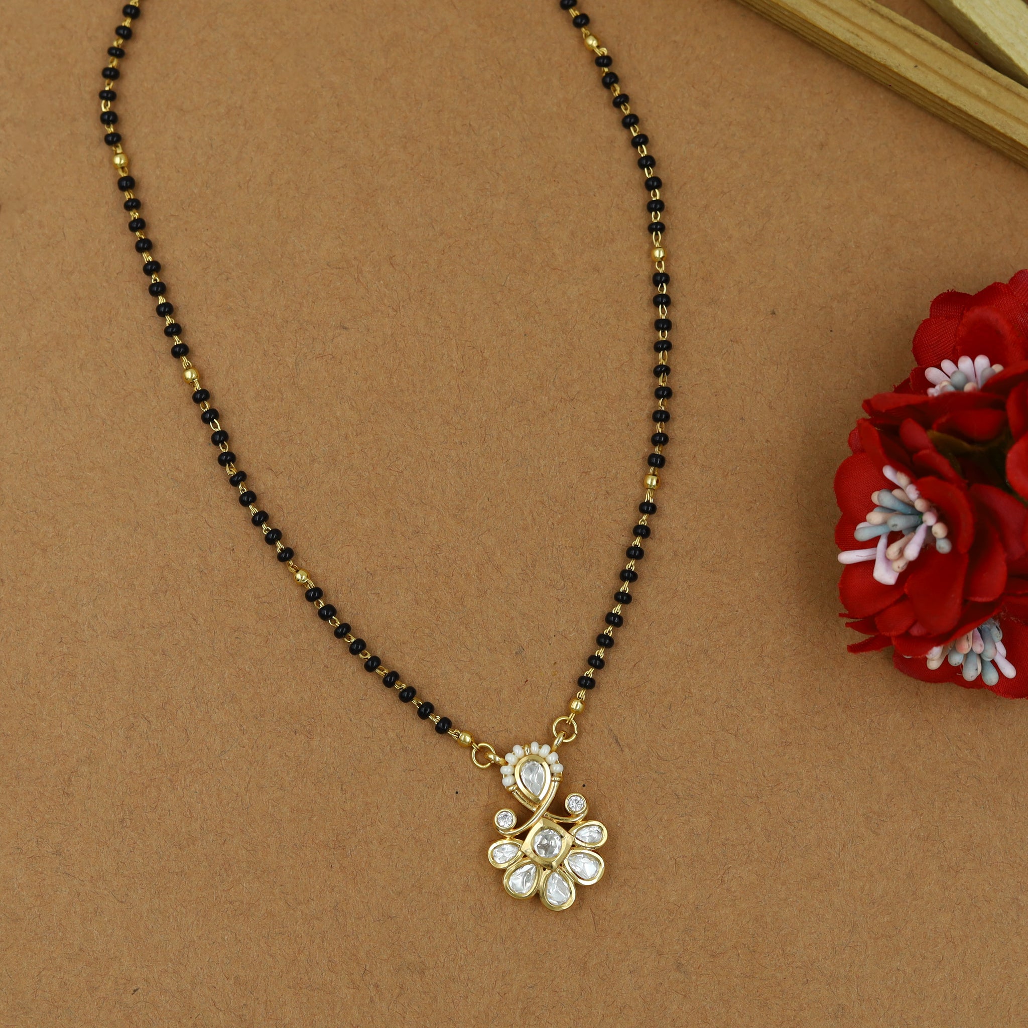 Kundan Mangalsutra 15228-68