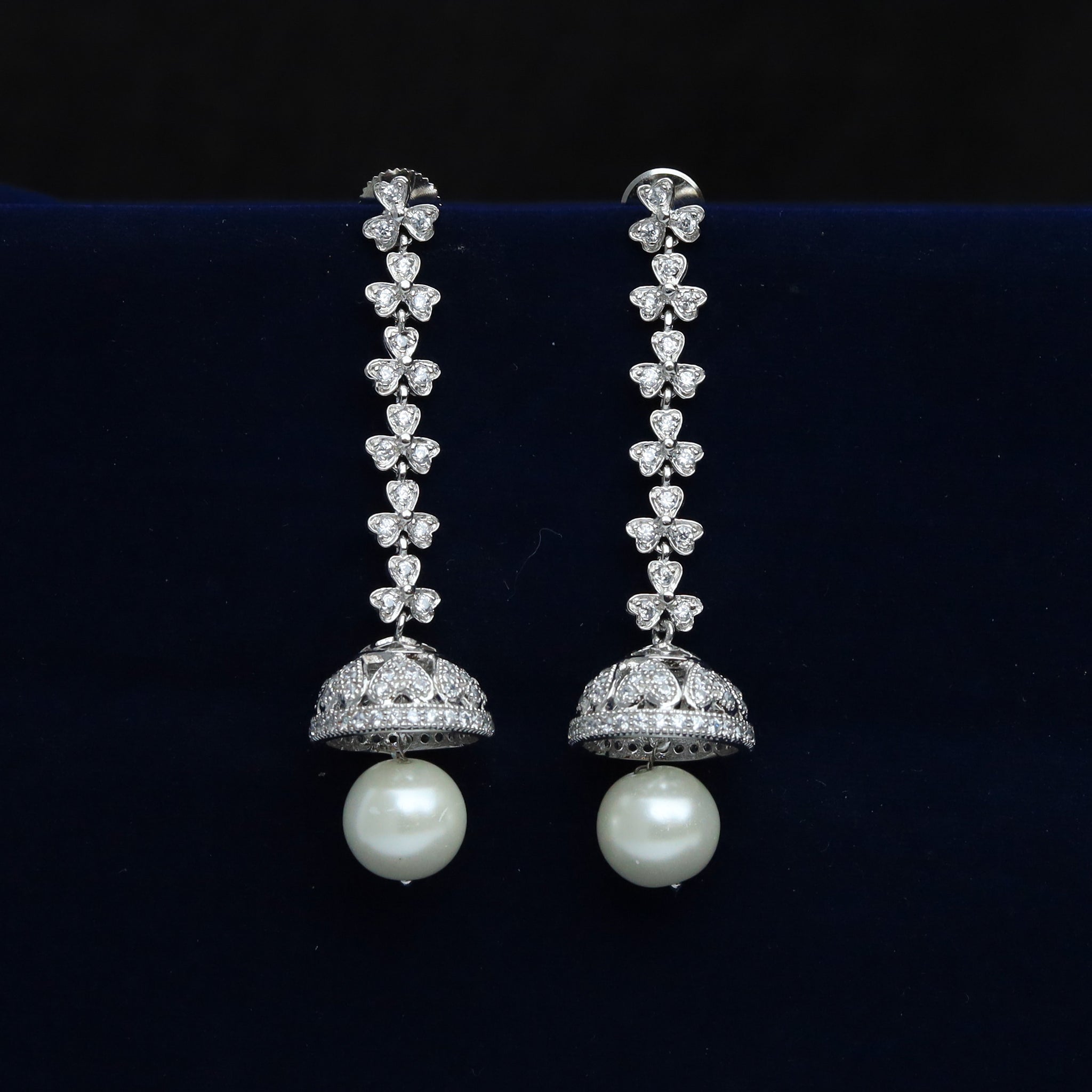 Stylish  Zircon/AD Jhumki Earring 6520-1225