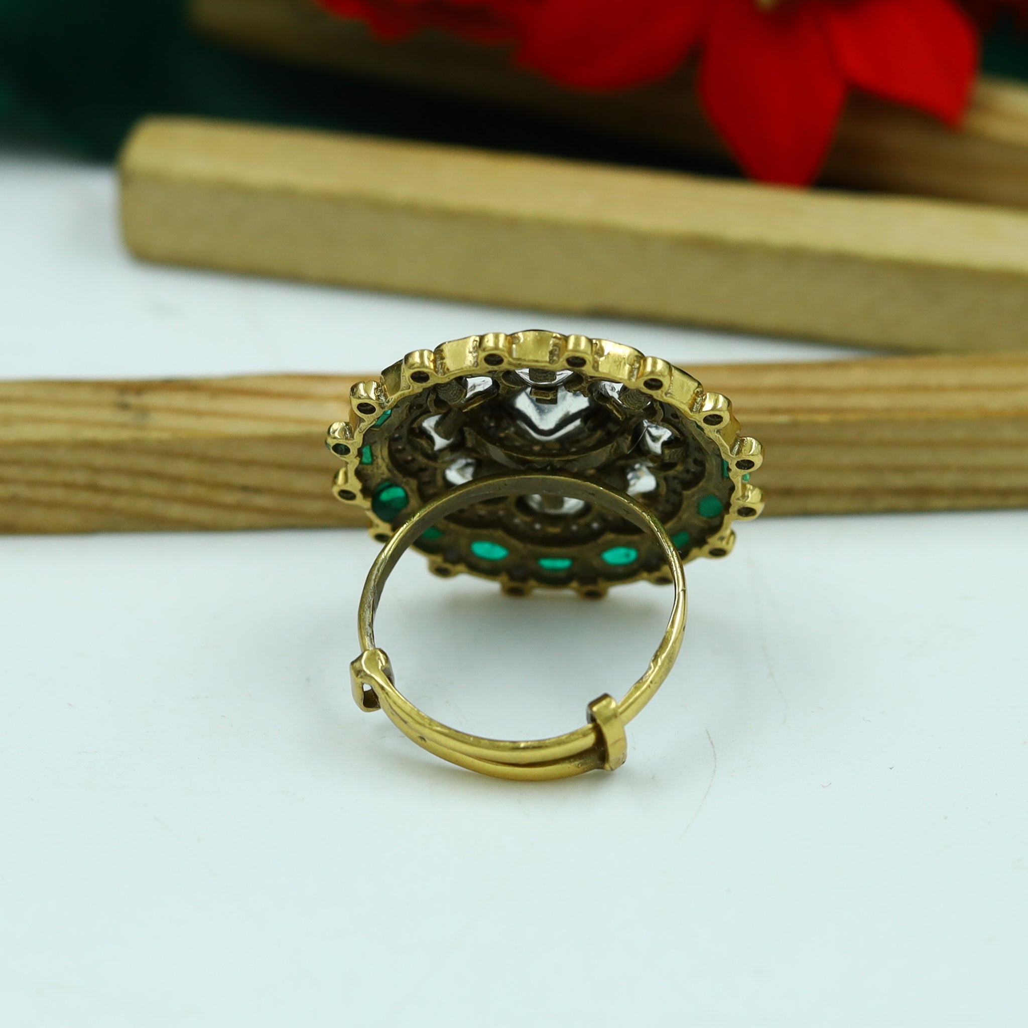 Kundan Ring 15471-34