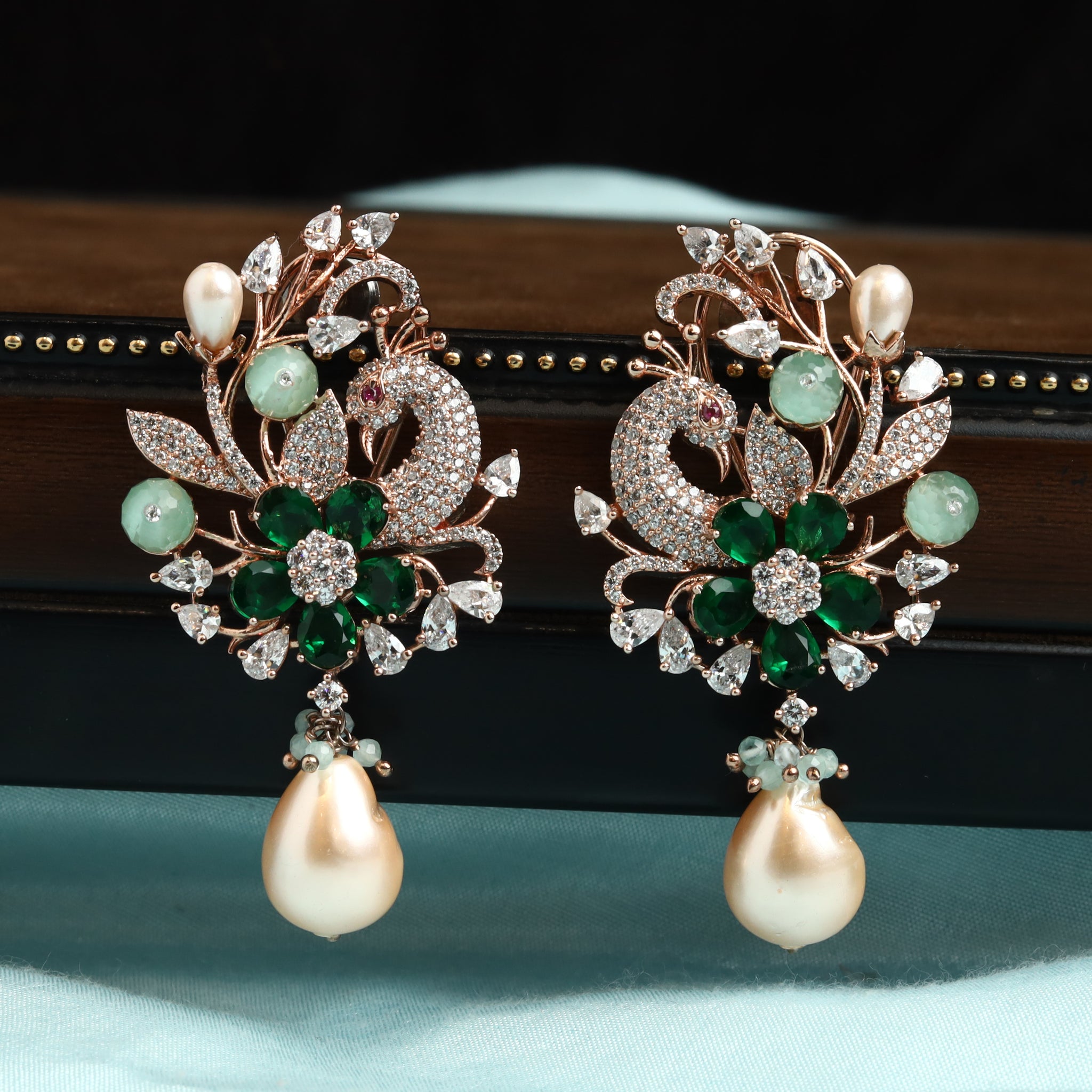 Stylish Zircon/AD Light Earring 17786-4968