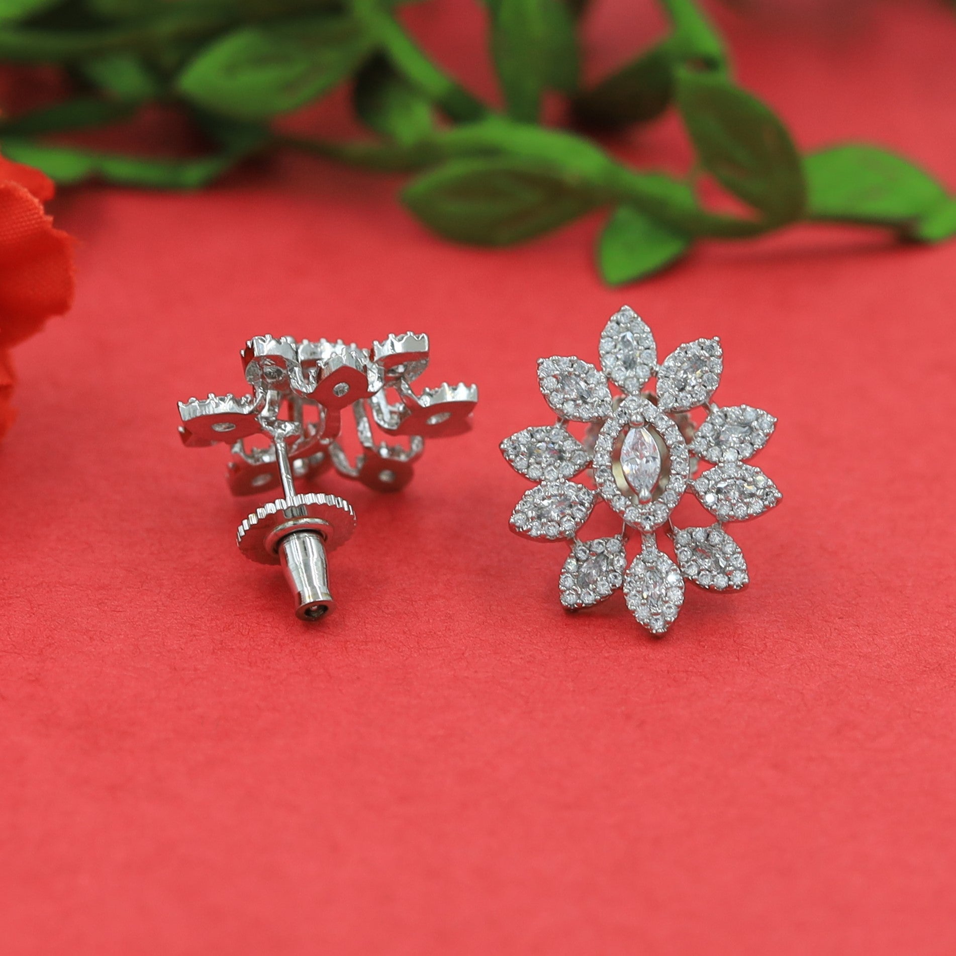 Tops/Studs Zircon/AD Earring 16297-69