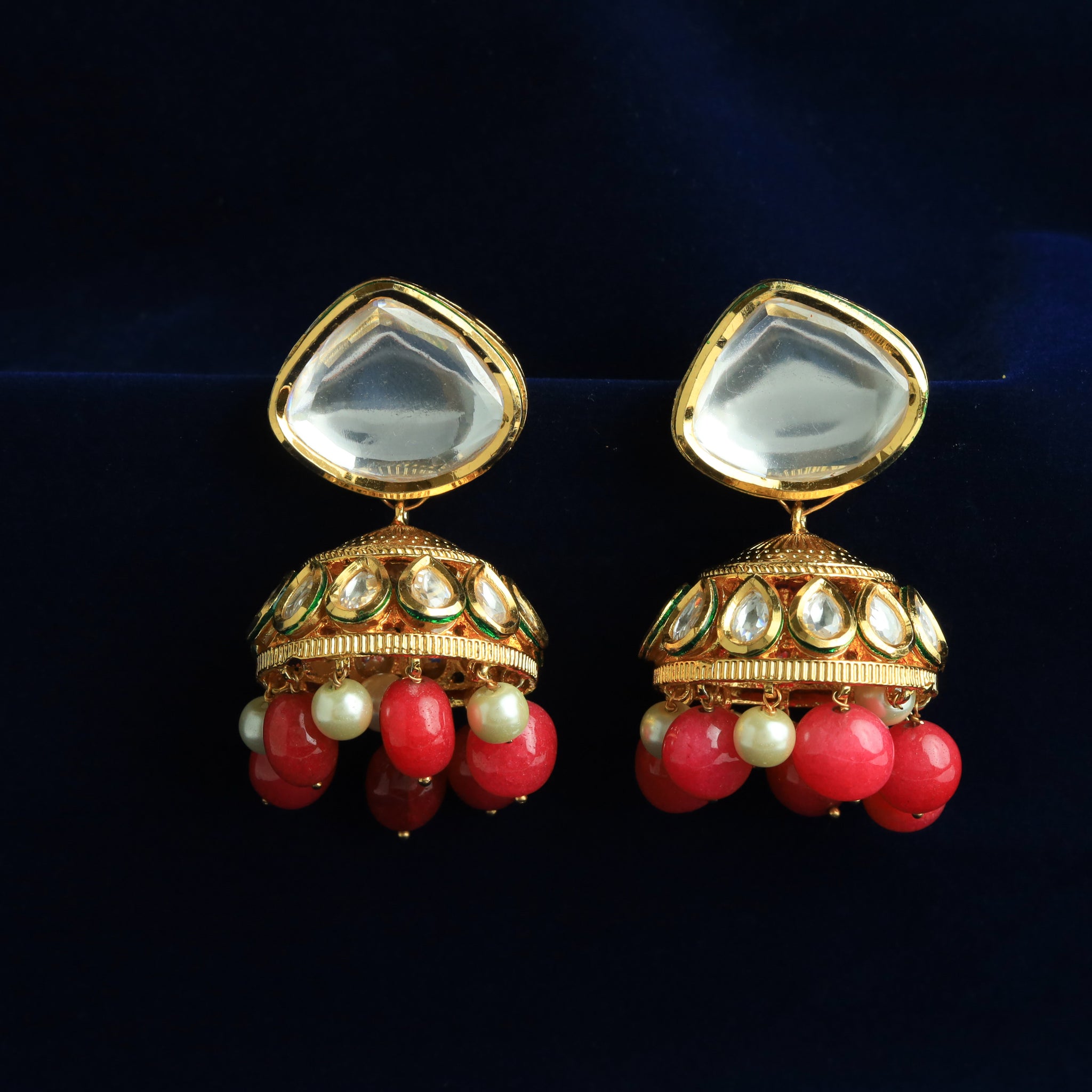 Jhumki Kundan Earring 8766-100