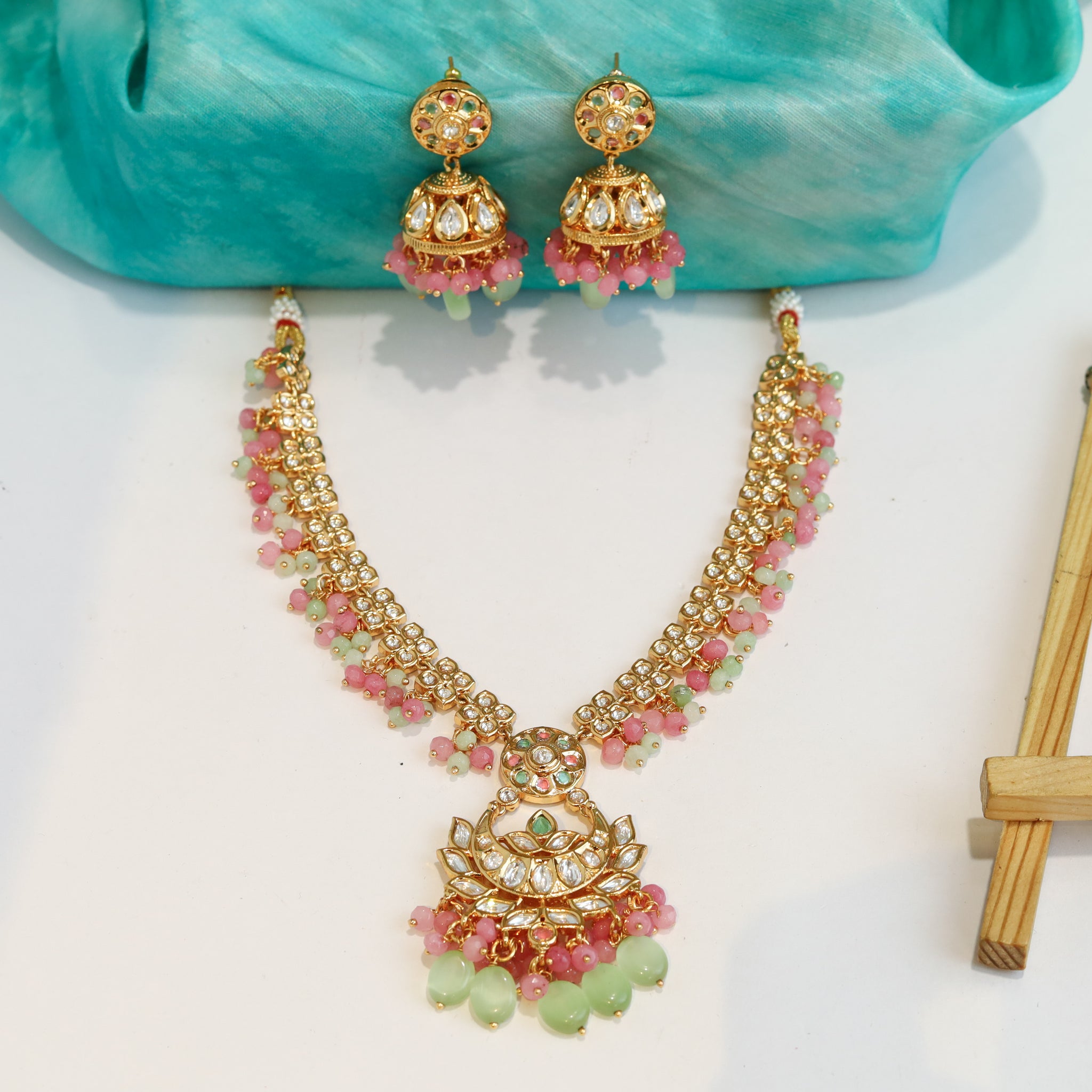 Kundan Necklace Set 1271-31