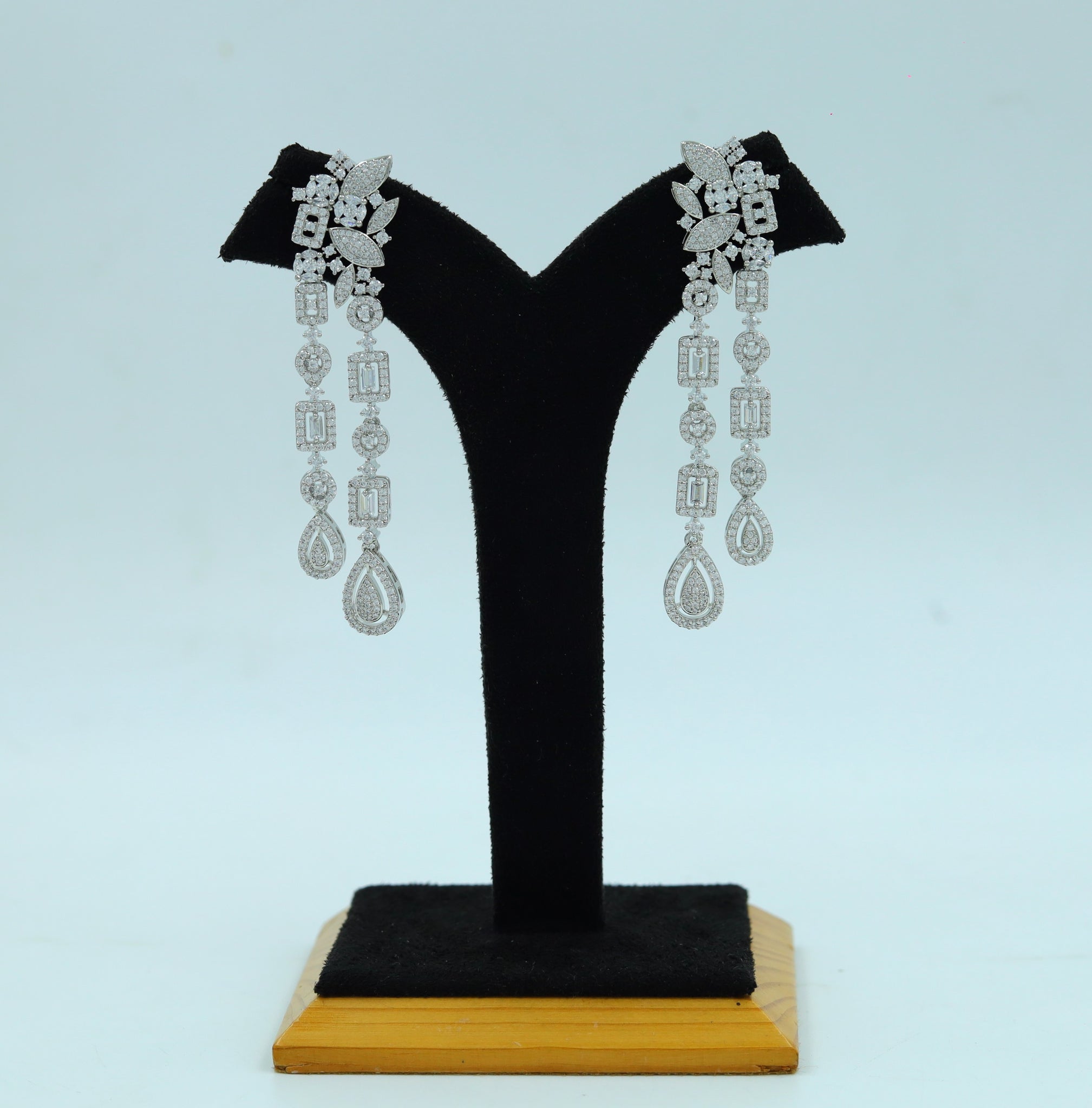 Danglers Zircon/AD Earring 15291-69