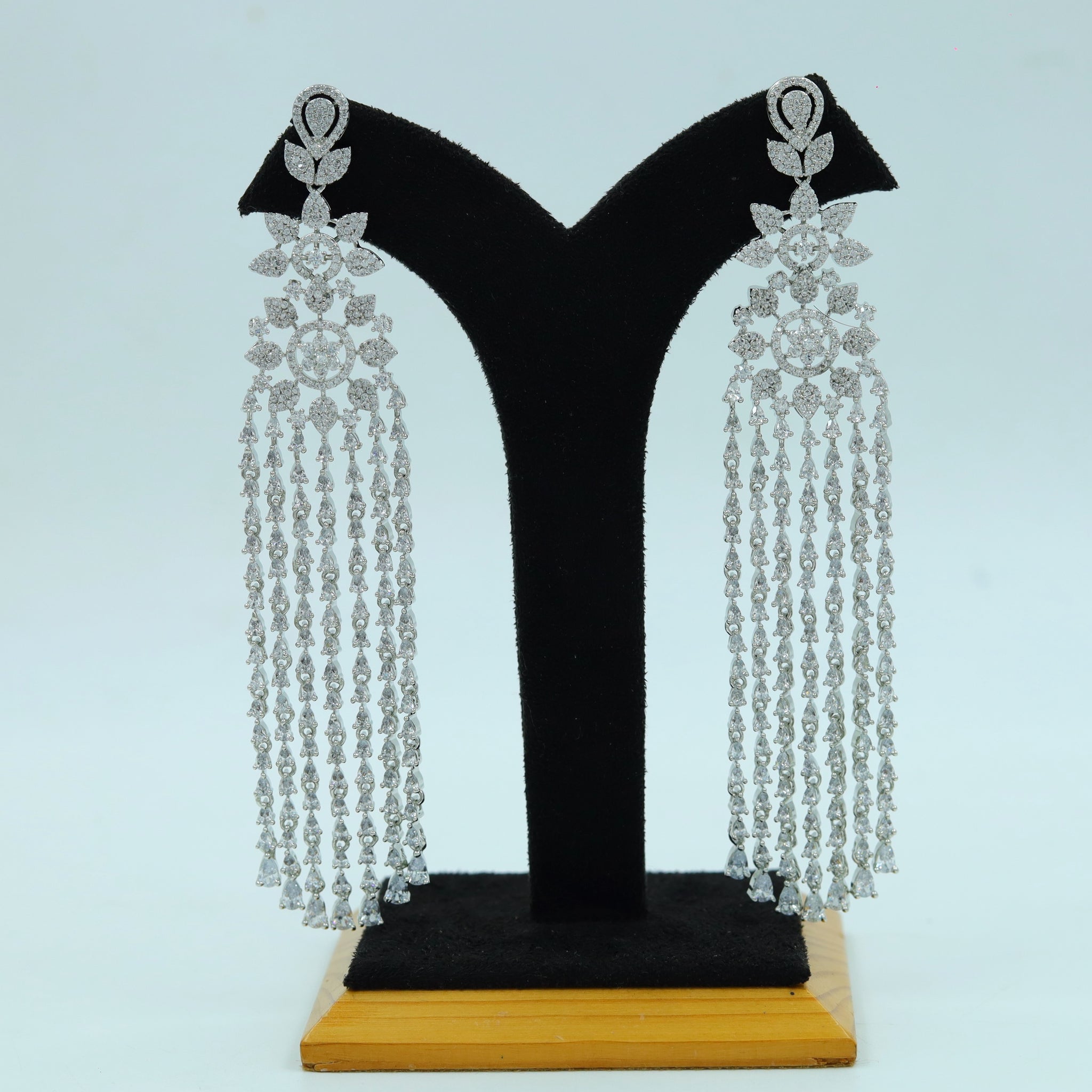 Danglers Zircon/AD Earring 15364-69