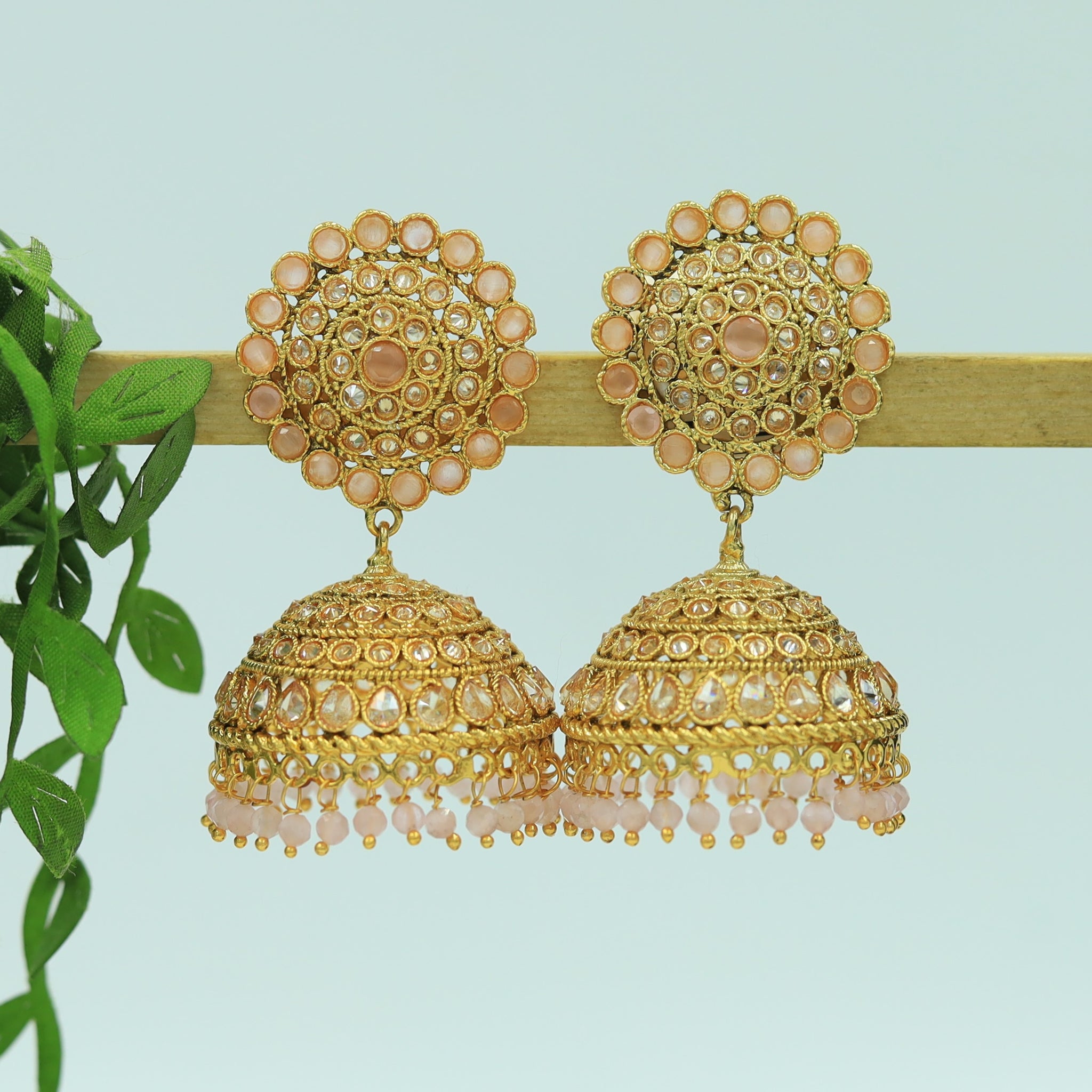 Pink Gold Look Earring 18043-5225