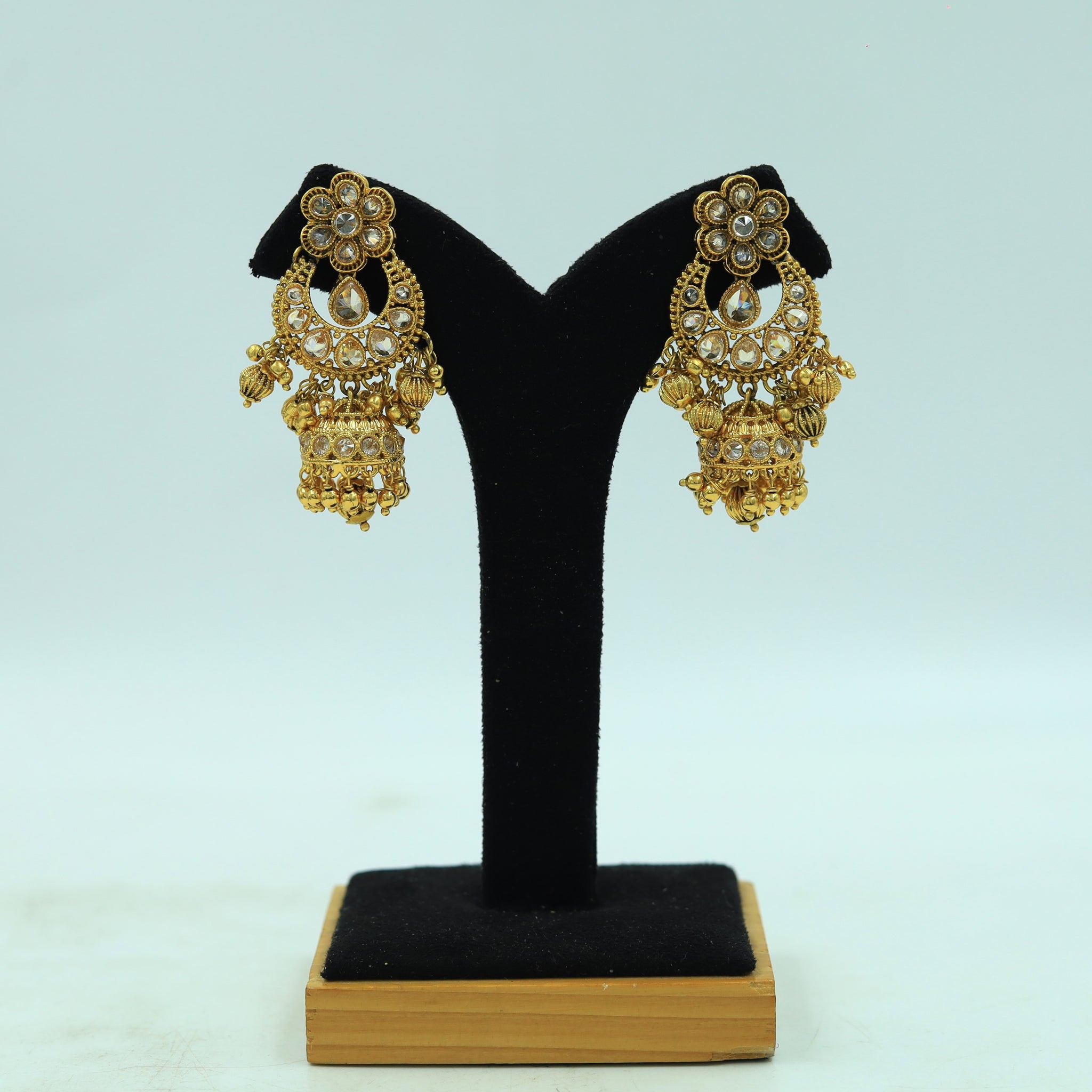 Champagne Gold Look Earring 7712-1371