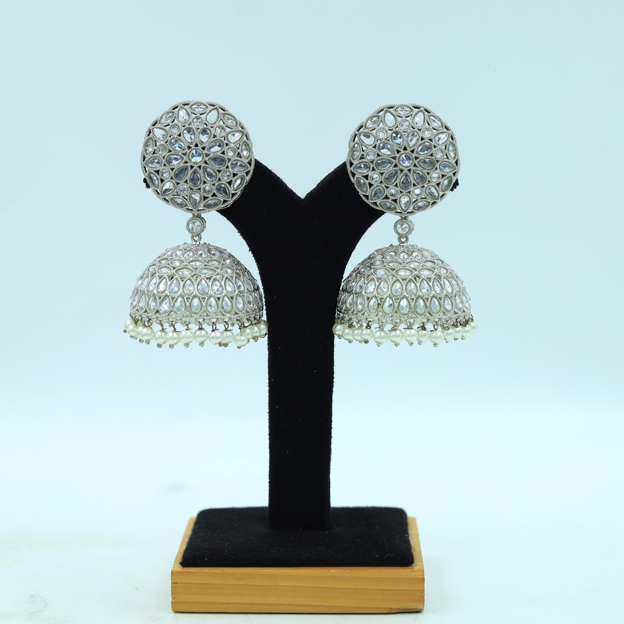 Silver Gold Look Earring 17952-5134