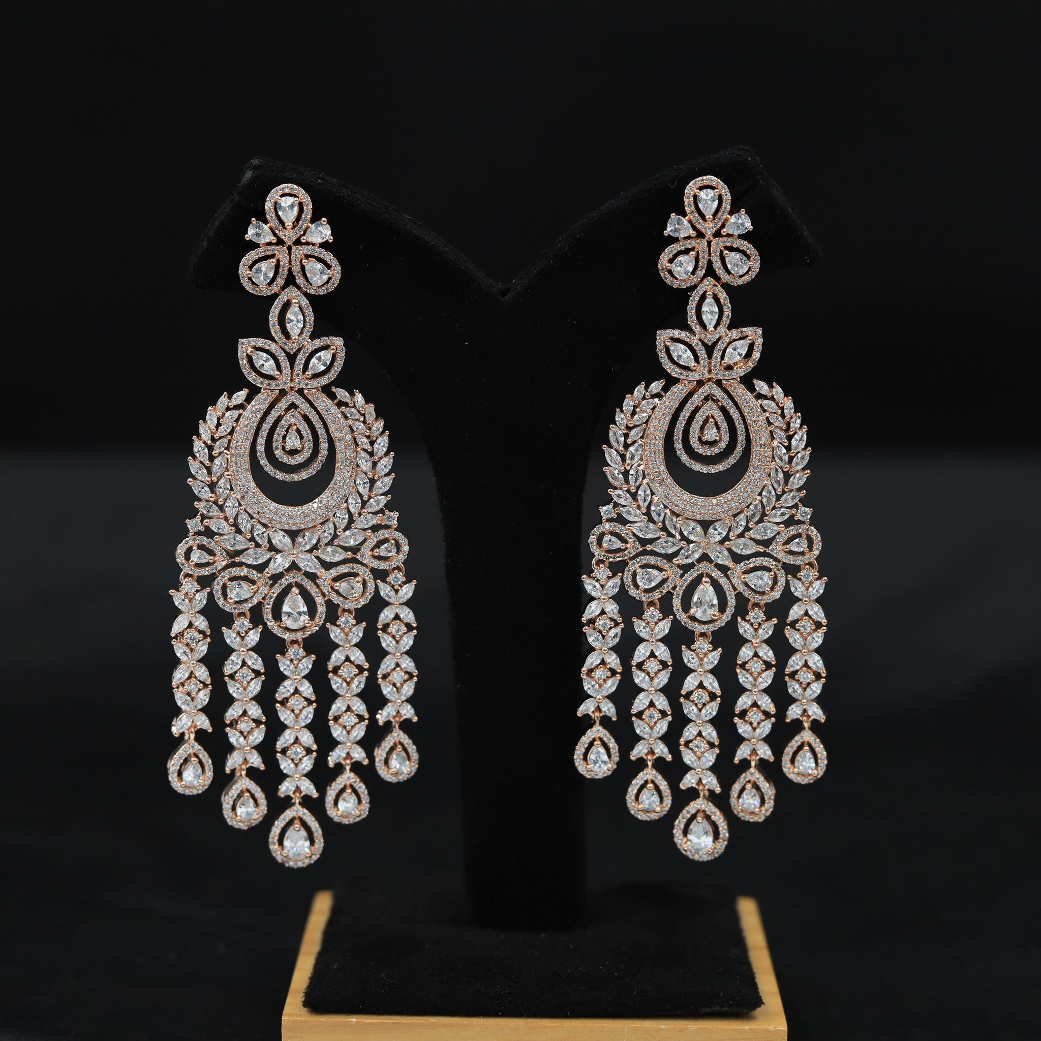 Danglers Zircon/AD Earring 4197-69