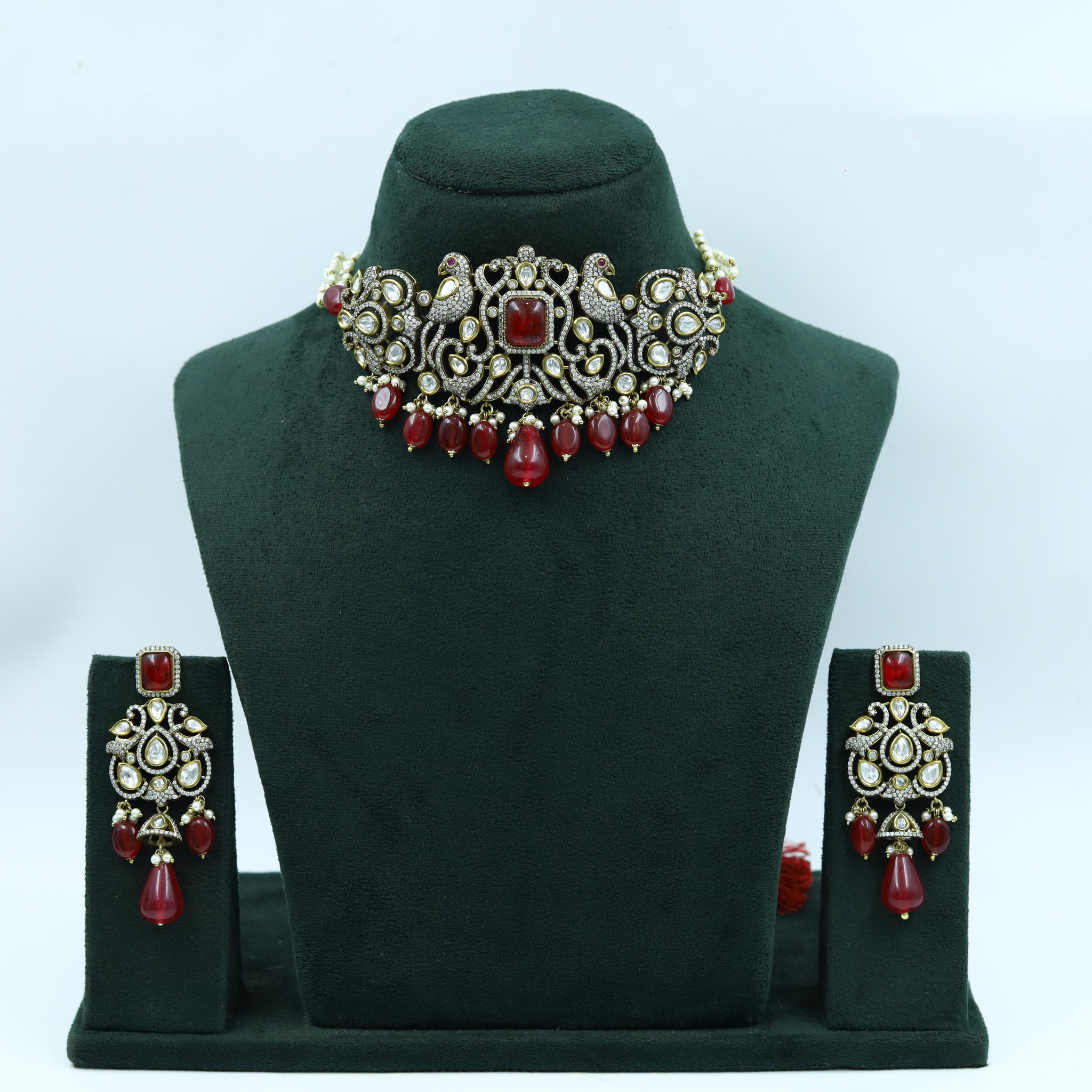 Choker Kundan Necklace Set 15346-69