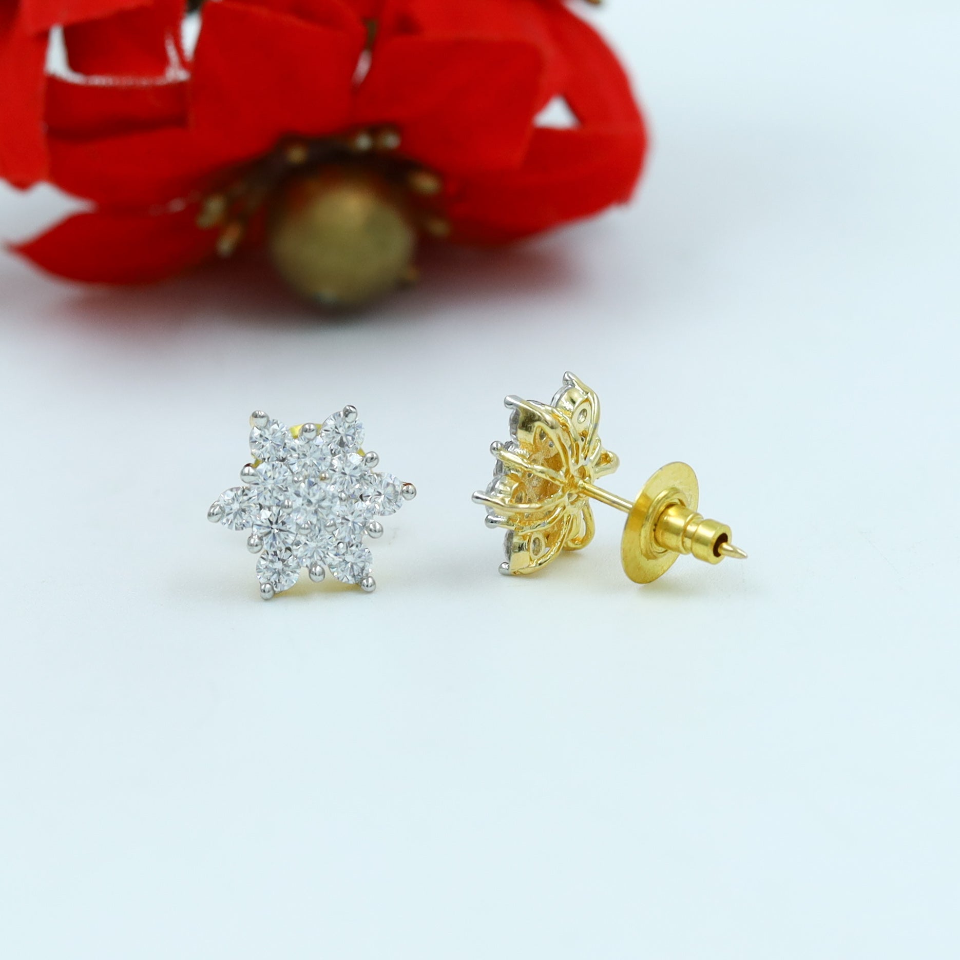 Tops/Studs Zircon/AD Earring 15255-69