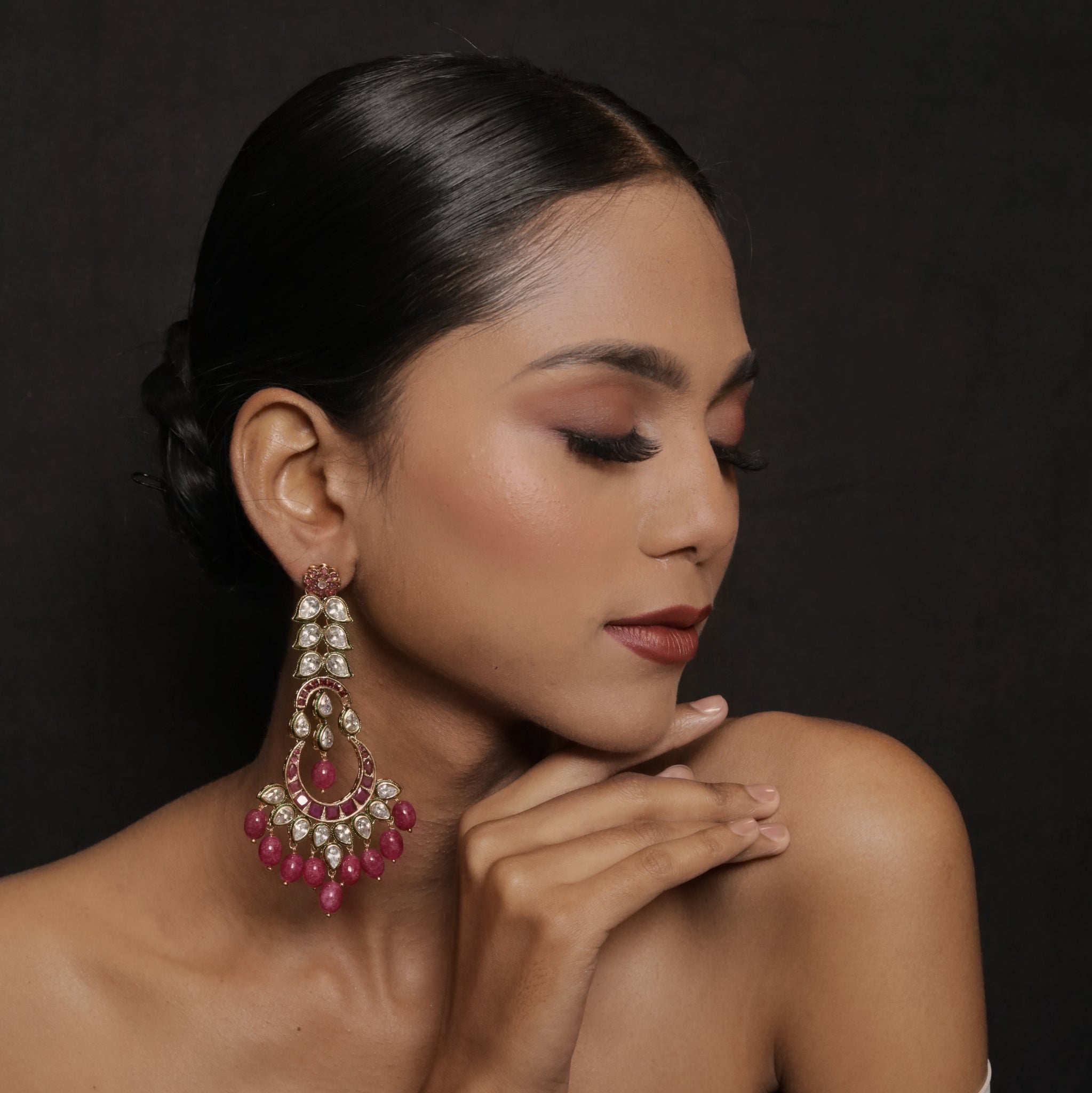 Polki Earring 12491-8935