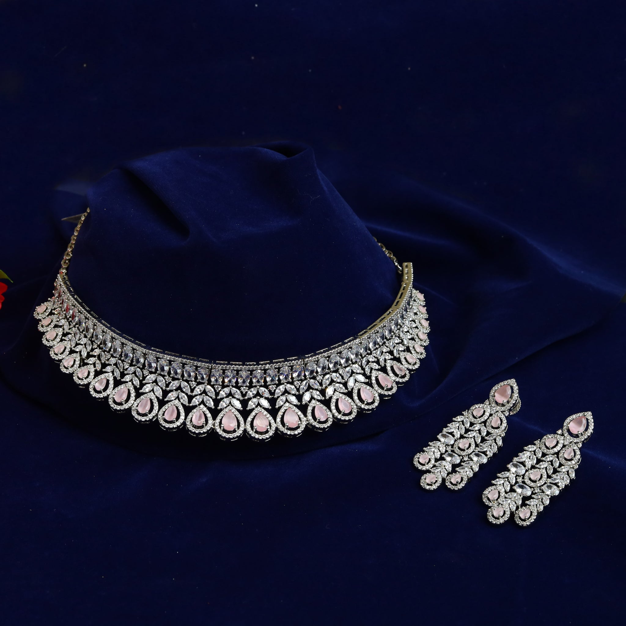 Zircon/AD Choker Set 19991-7175