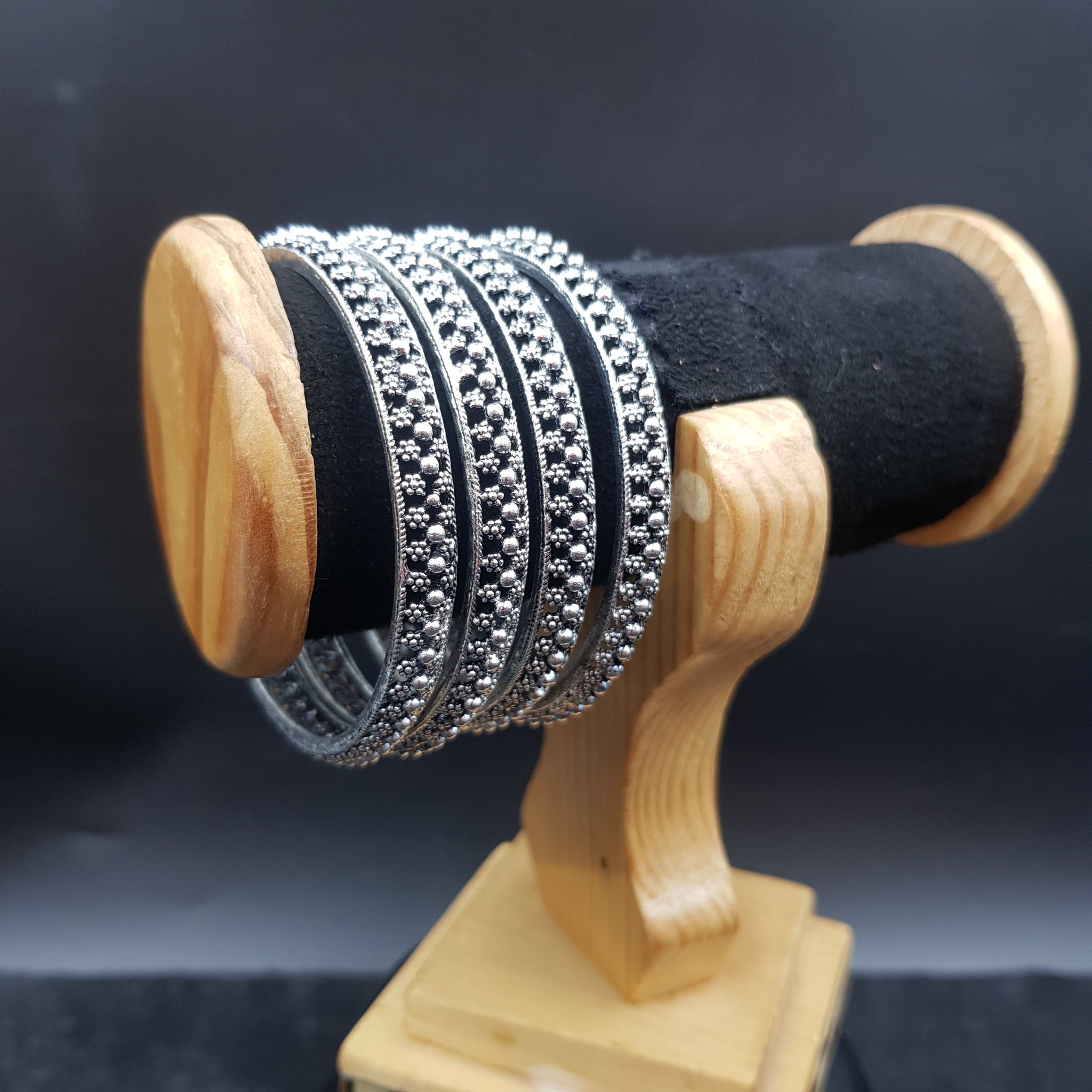 Black Bangles/Kada - Dazzles Jewellery