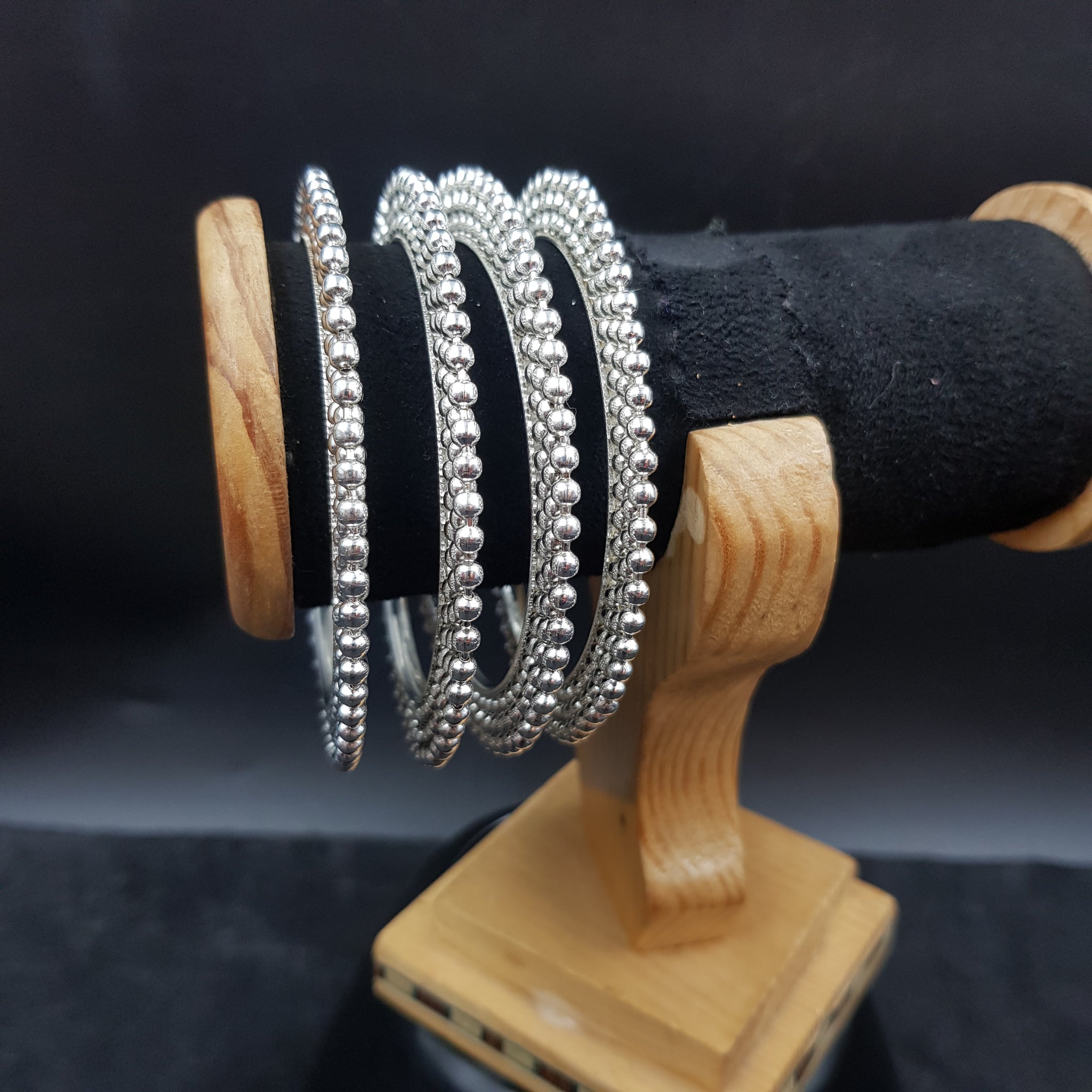 Black Bangles/Kada - Dazzles Jewellery