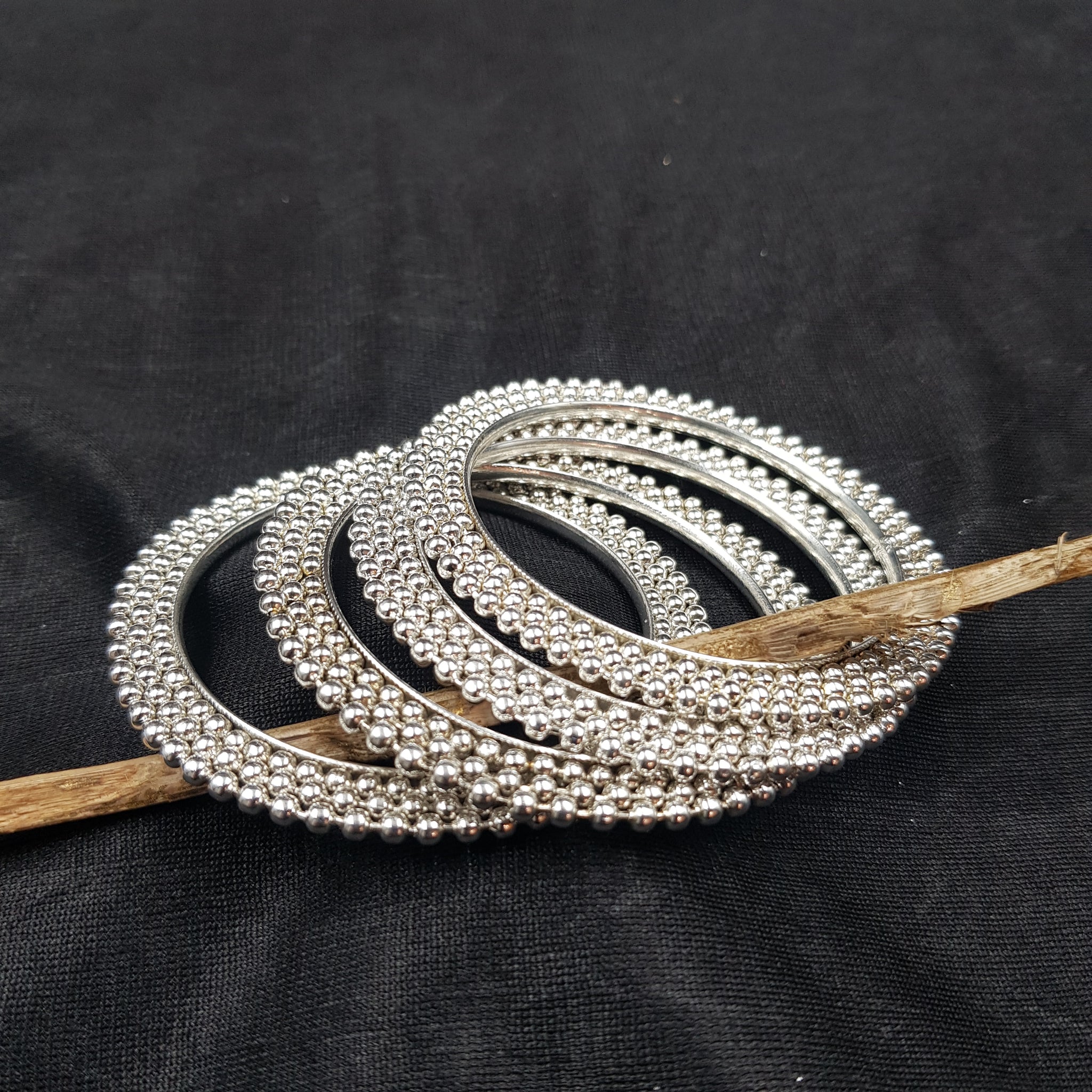 Black Bangles/Kada - Dazzles Jewellery