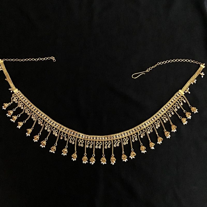 Antique Gold Kamarband 3115-7180 - Dazzles Jewellery