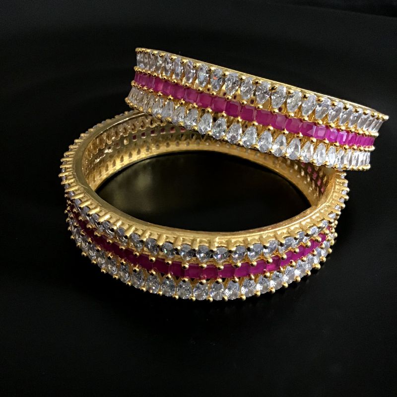 Ruby Bangles/Kada 4927-8992 - Dazzles Jewellery