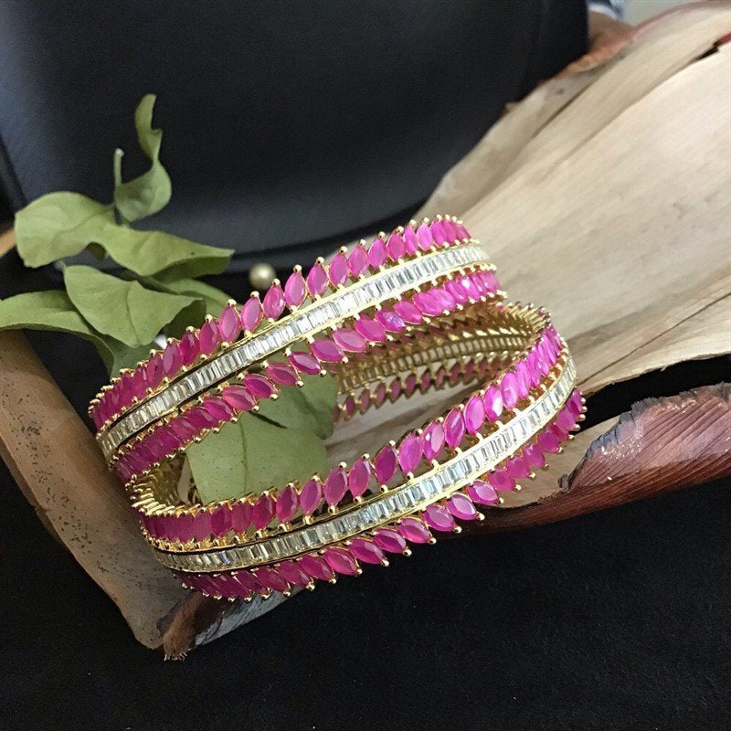 Ruby Bangles/Kada 5562-9627 - Dazzles Jewellery