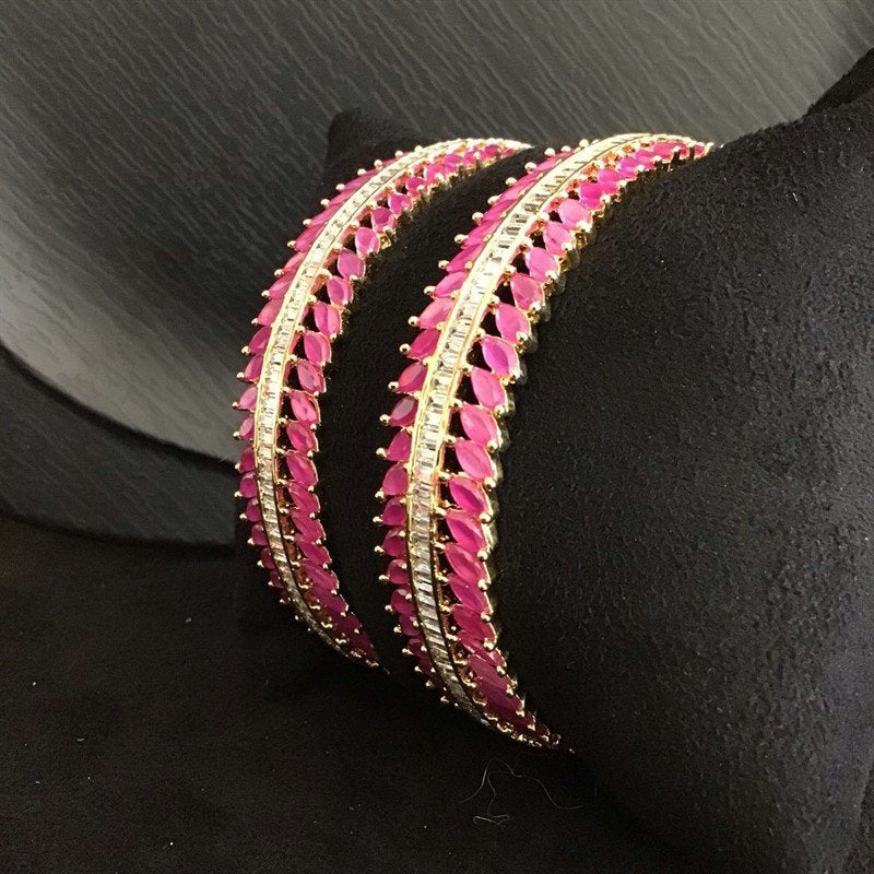 Ruby Bangles/Kada 5562-9627 - Dazzles Jewellery