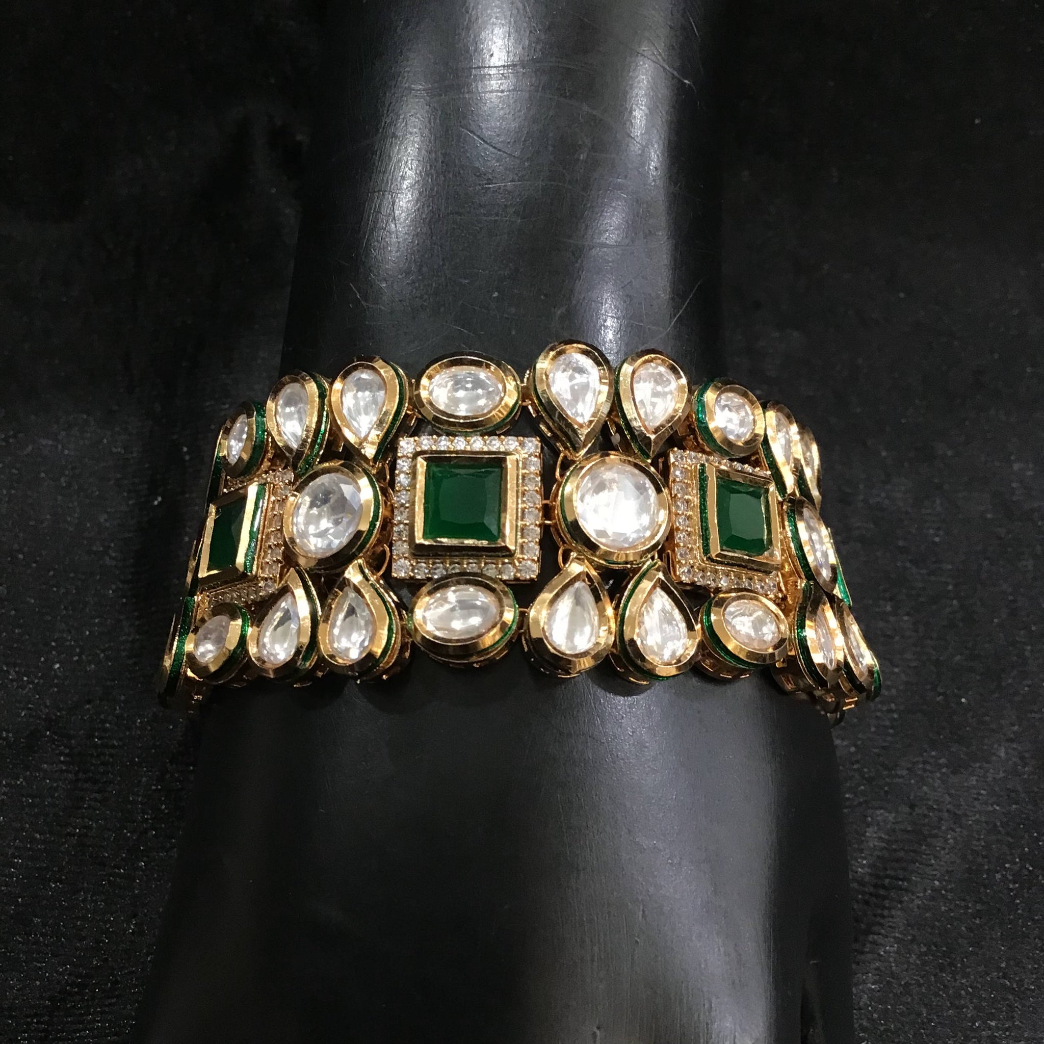 Kundan Bracelet 8251-34 - Dazzles Jewellery