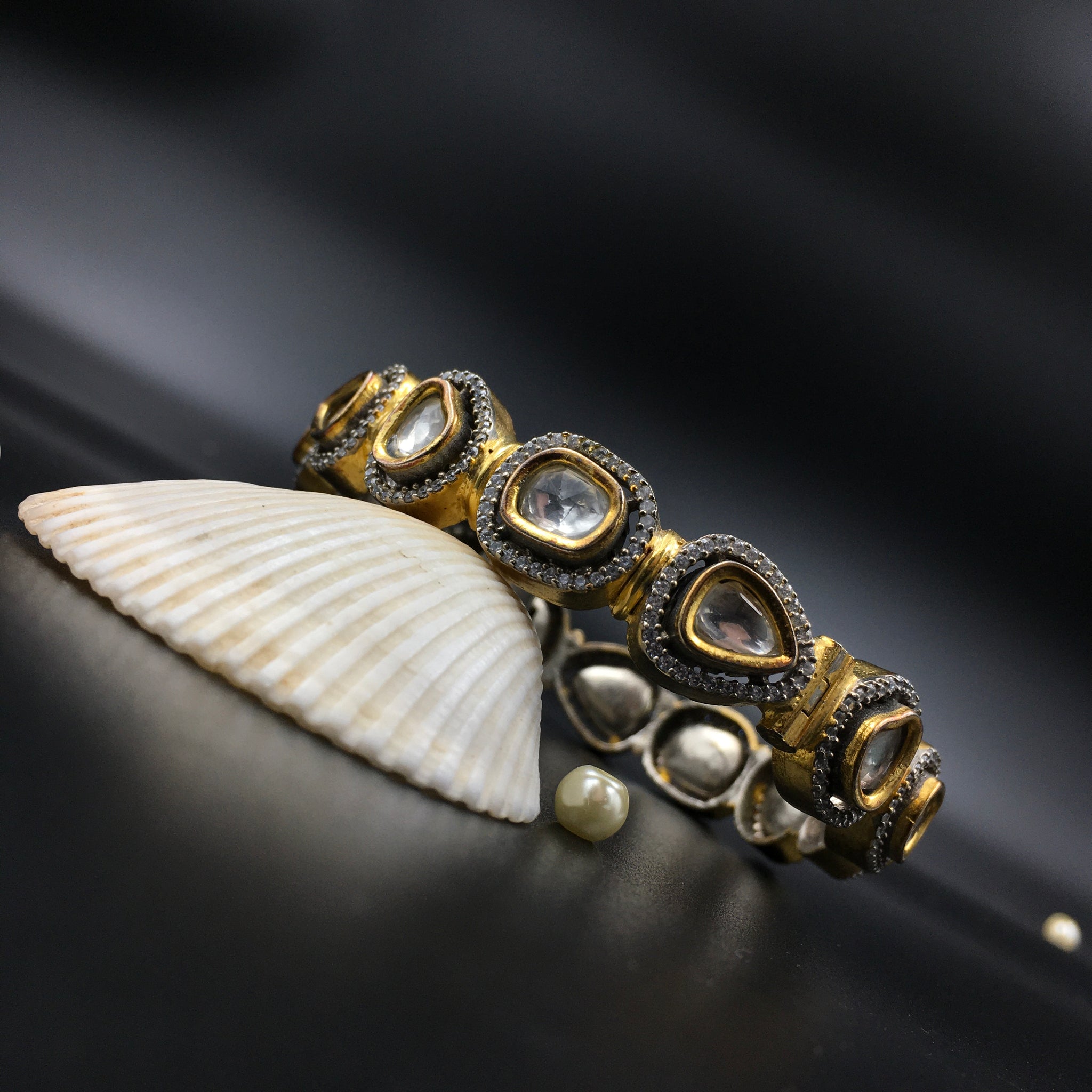 Gold Bangles/Kada - Dazzles Jewellery