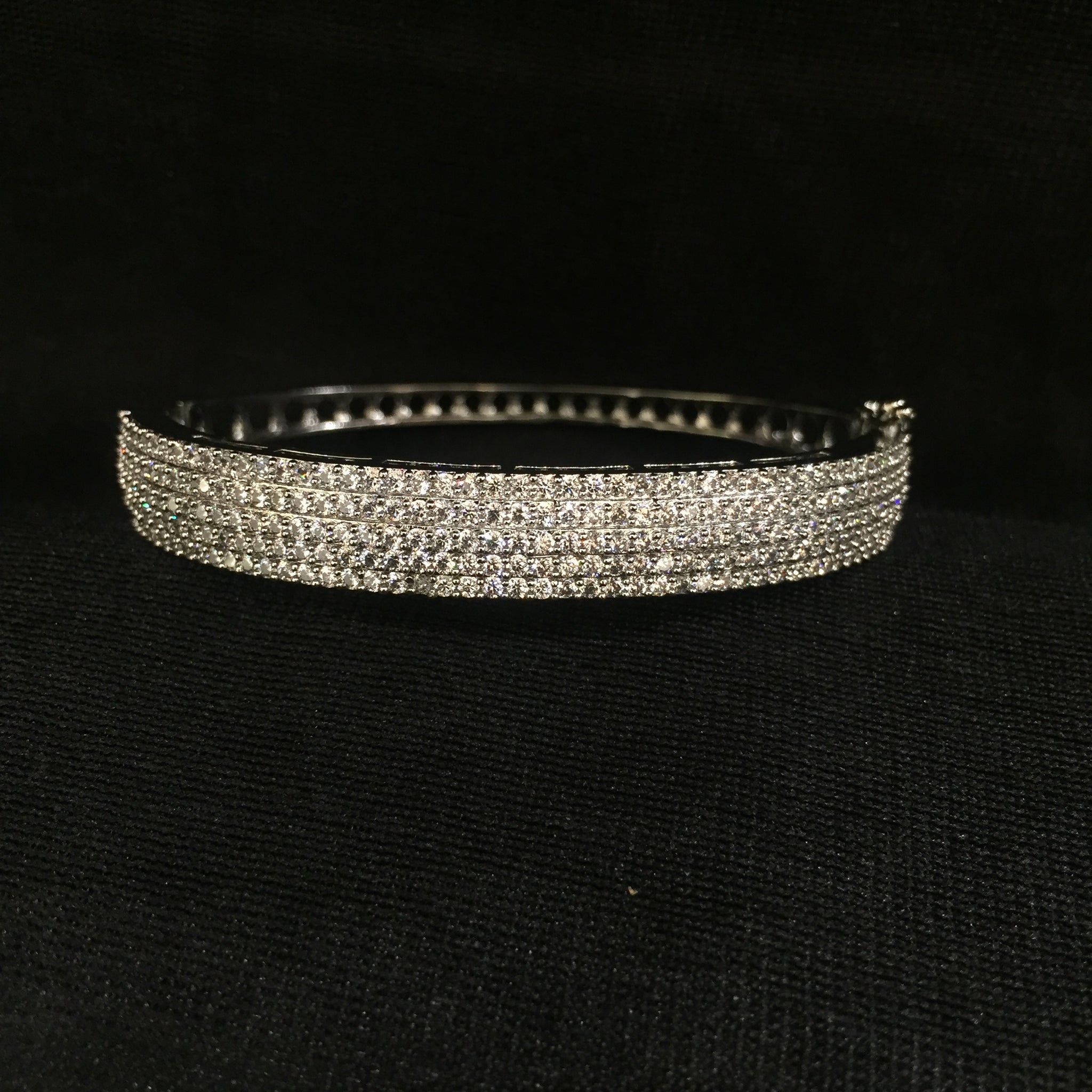 Zircon/AD Bracelet 6041-08 - Dazzles Jewellery