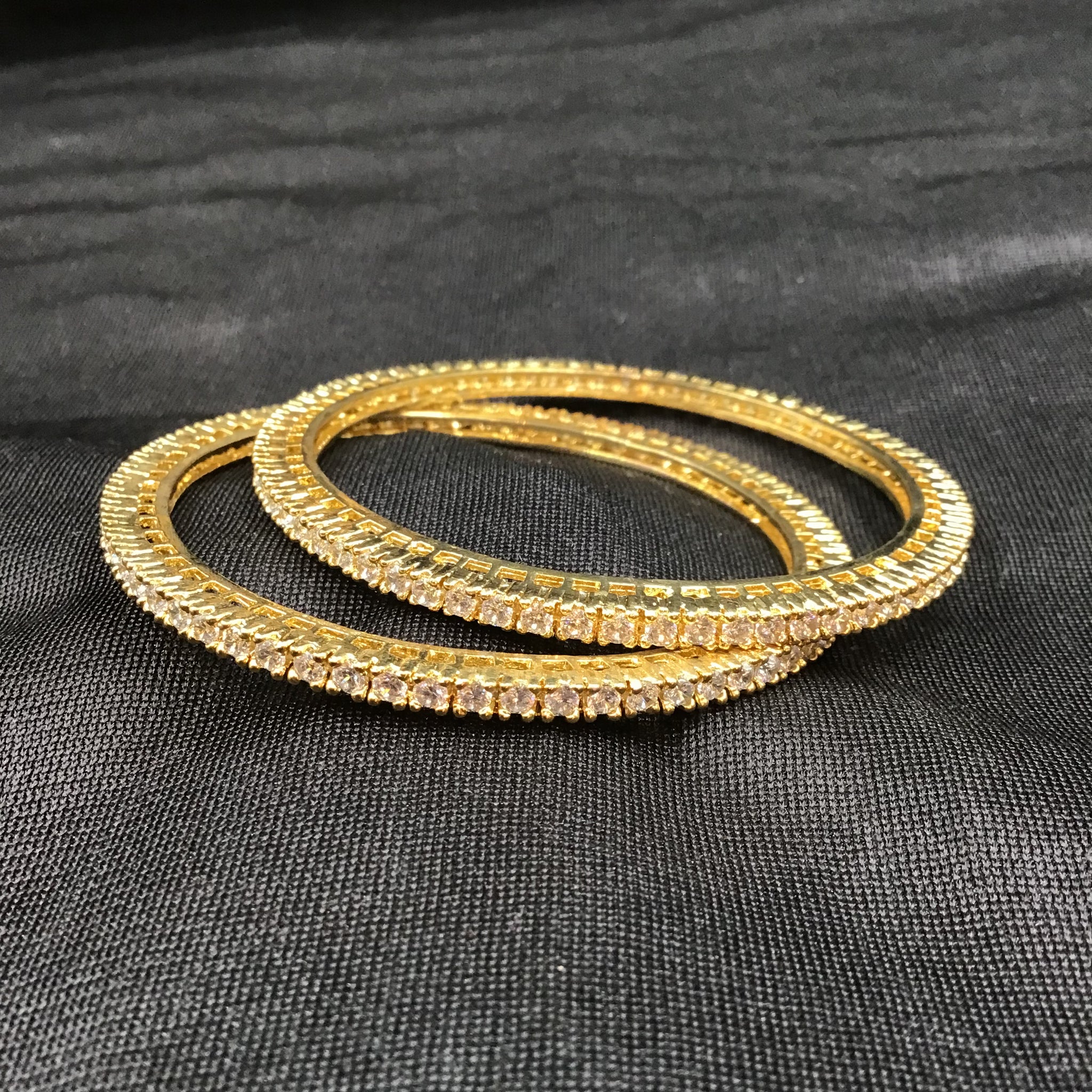 White Bangles/Kada - Dazzles Jewellery