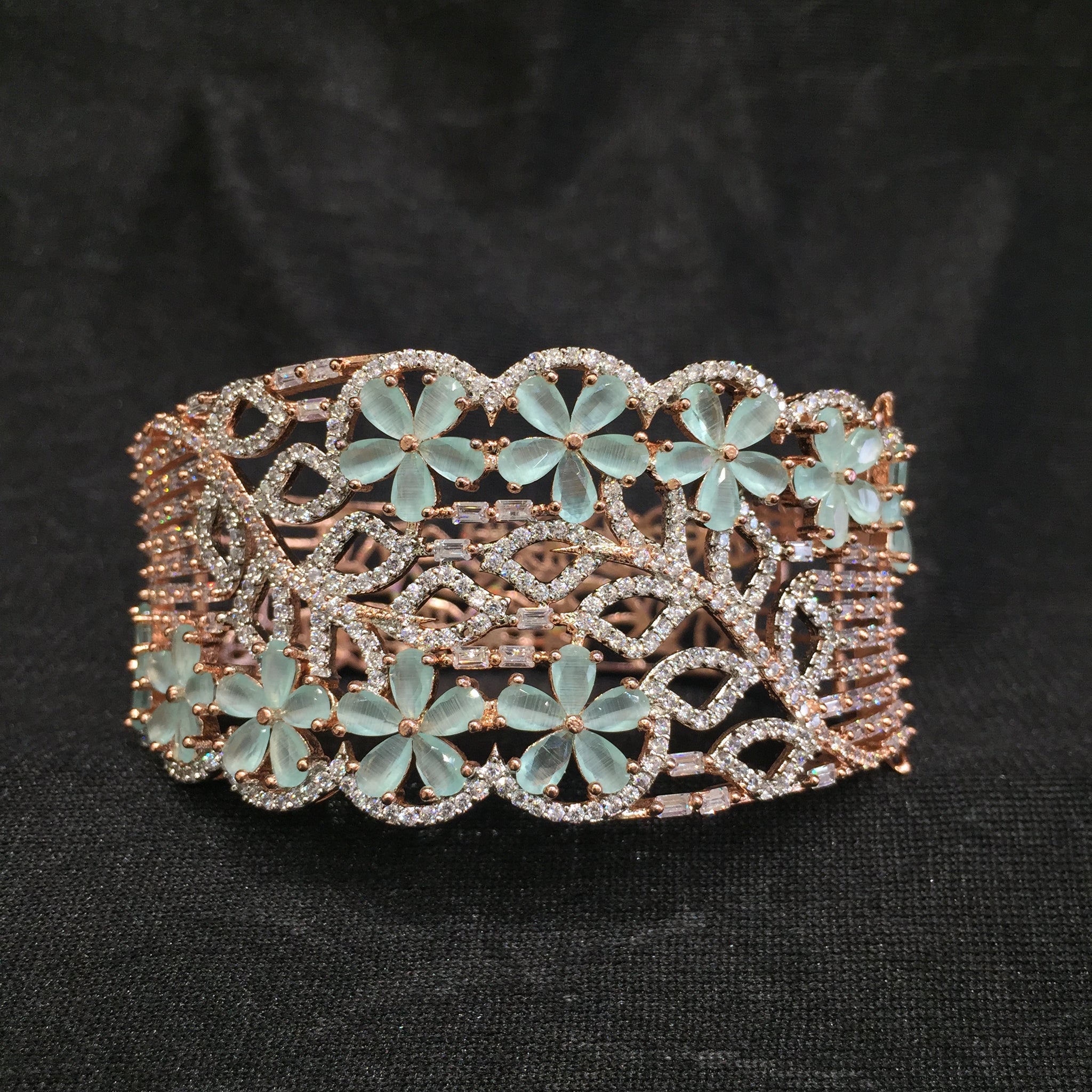 Mint Green Bracelet - Dazzles Jewellery