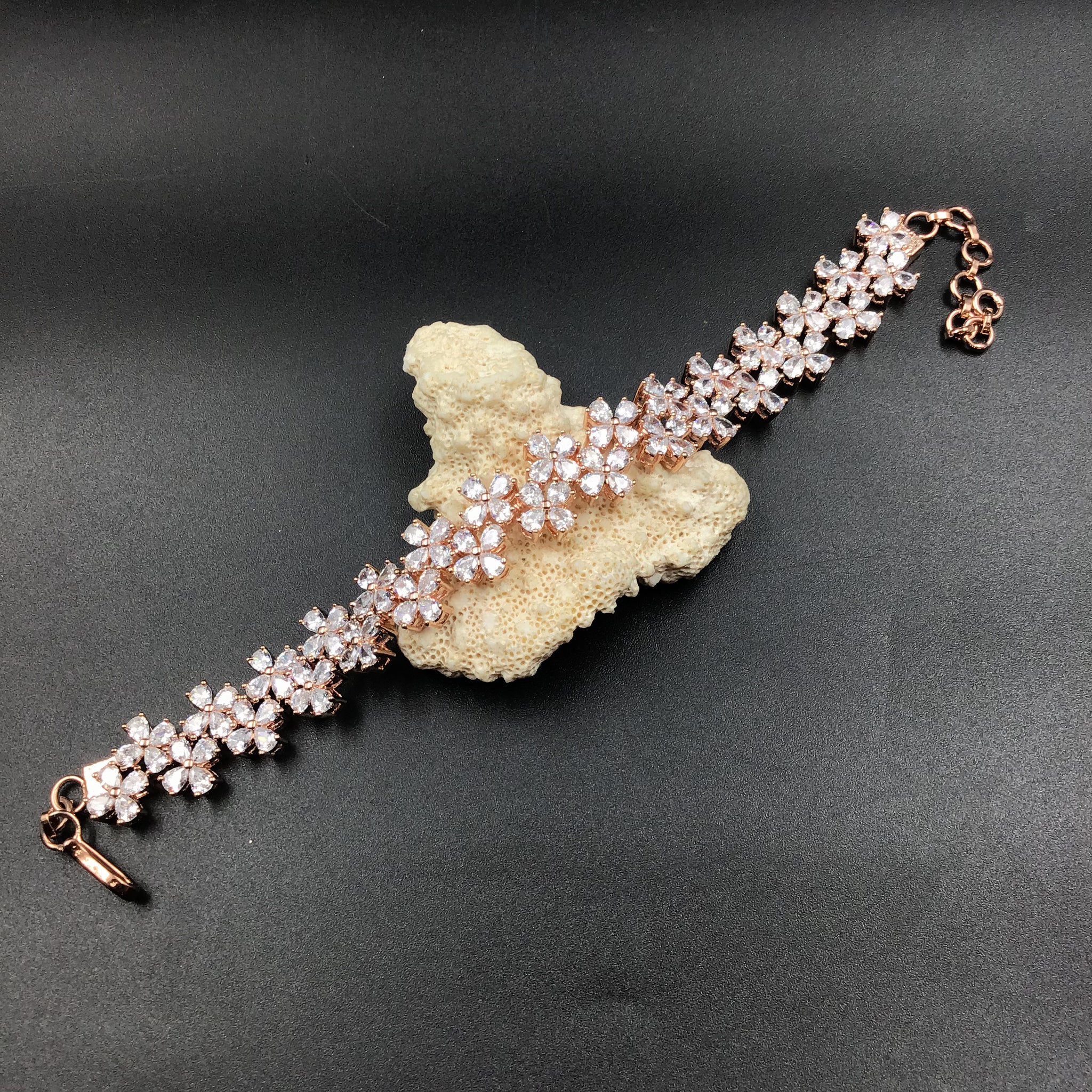 Rose Gold Bracelet - Dazzles Jewellery