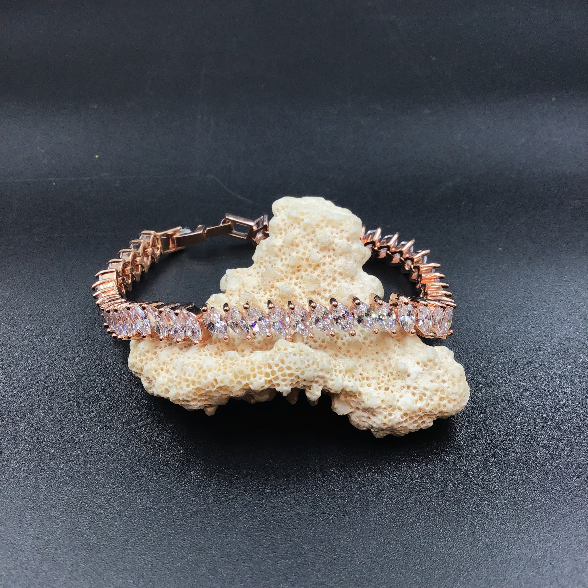 Rose Gold Bracelet - Dazzles Jewellery