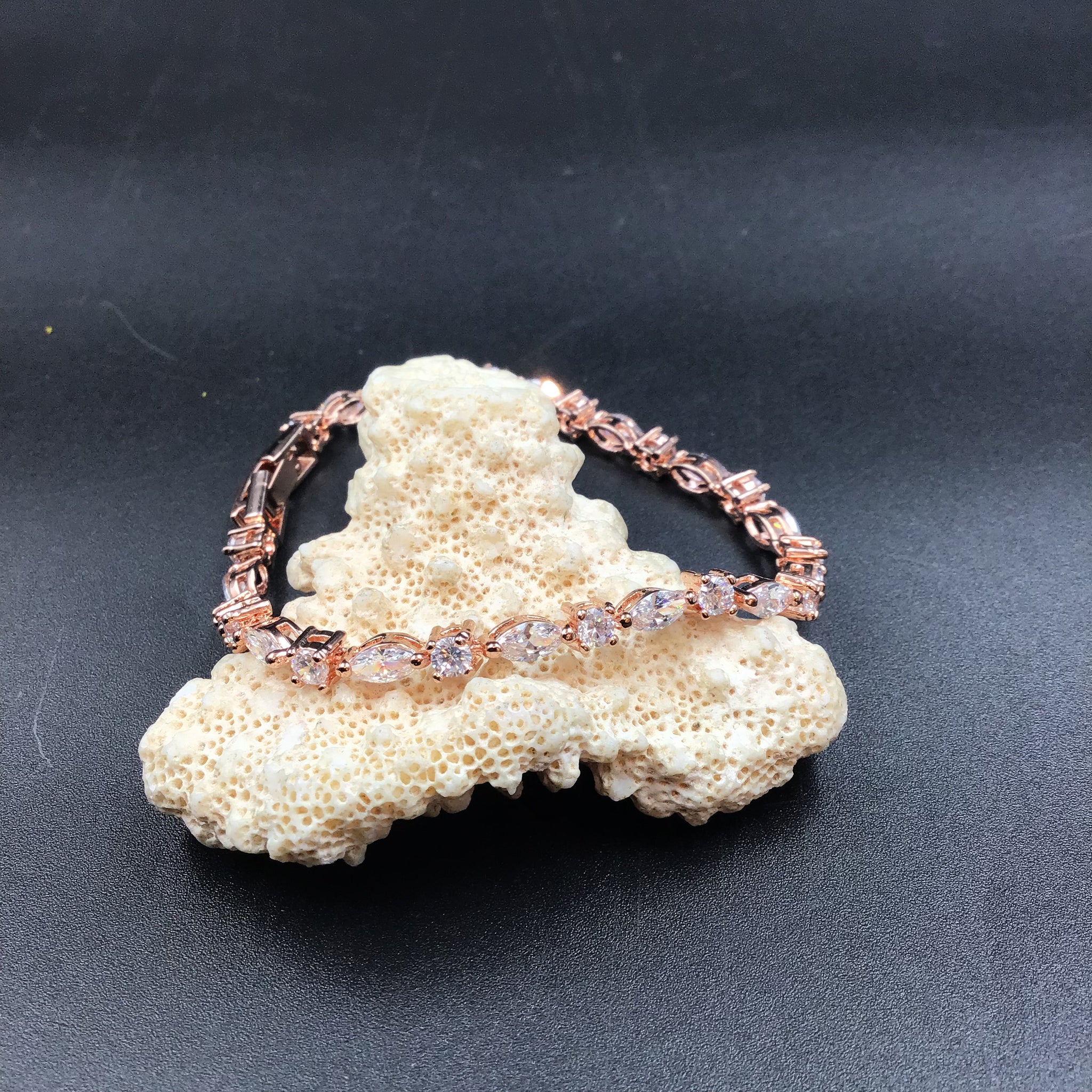 Rose Gold Bracelet - Dazzles Jewellery