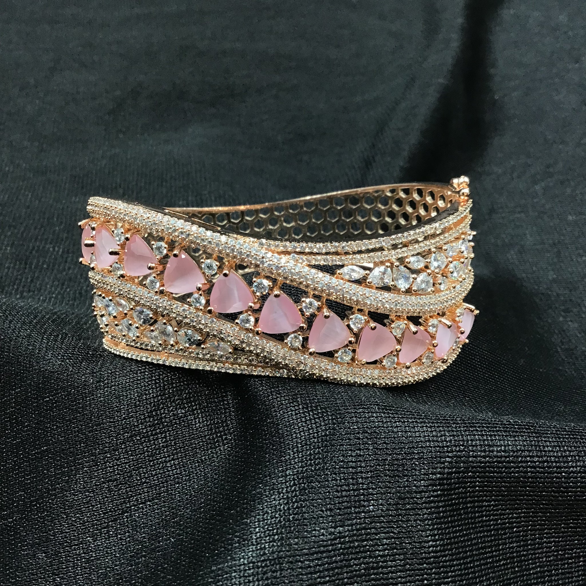 Zircon/AD Bracelet 3471-08 - Dazzles Jewellery