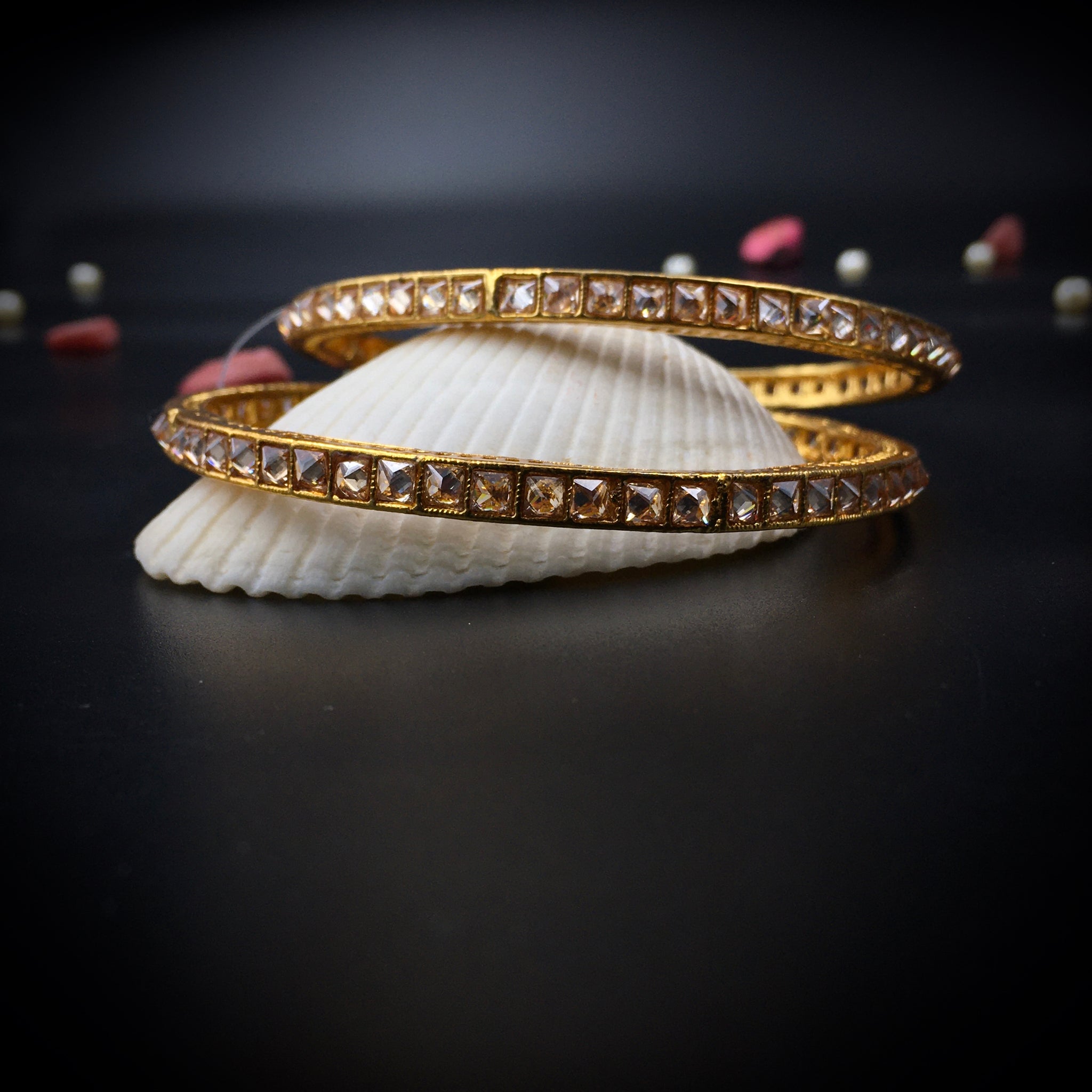 Ruby Bangles/Kada - Dazzles Jewellery